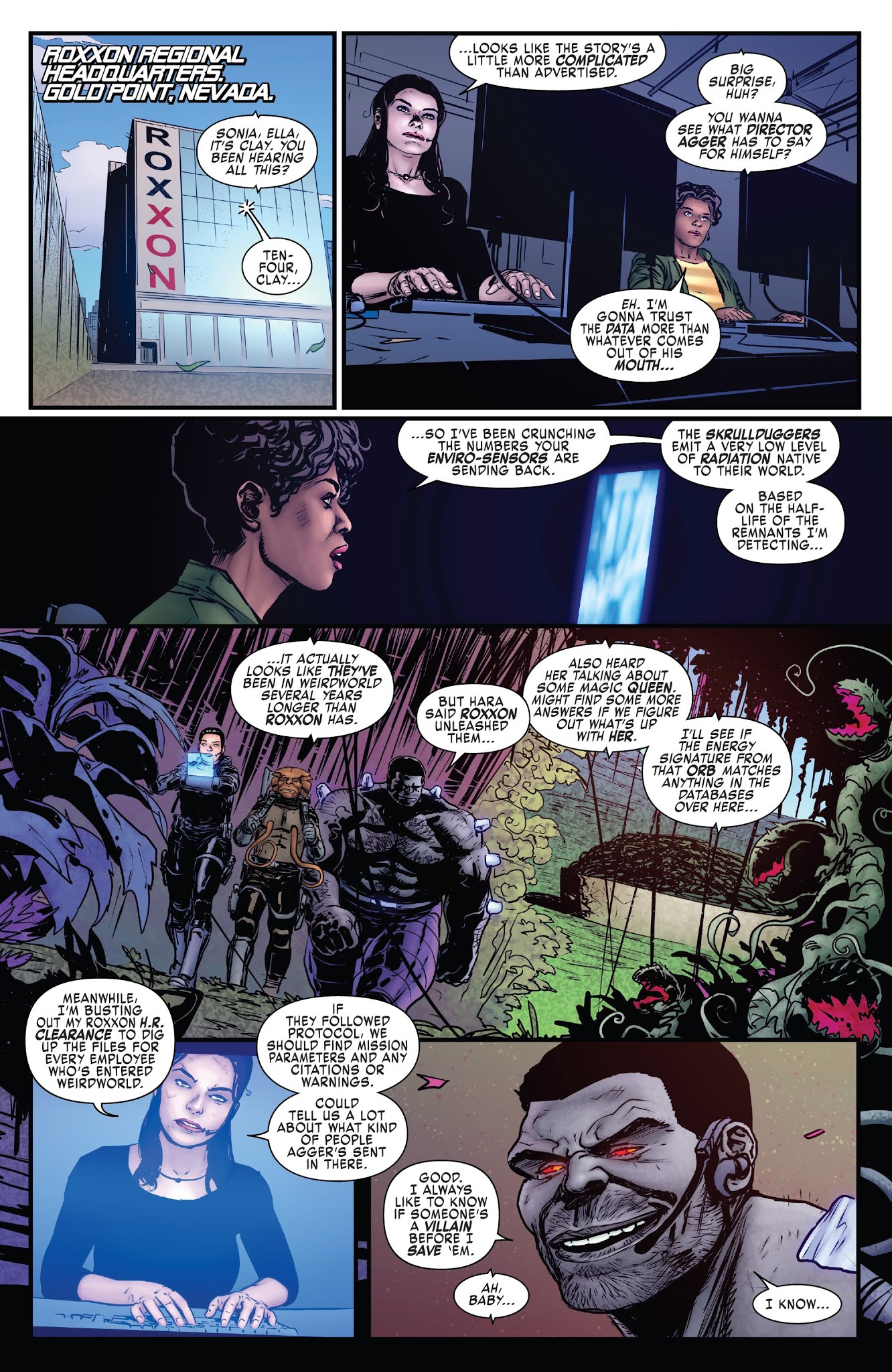 Read online Weapon H comic -  Issue #9 - 10