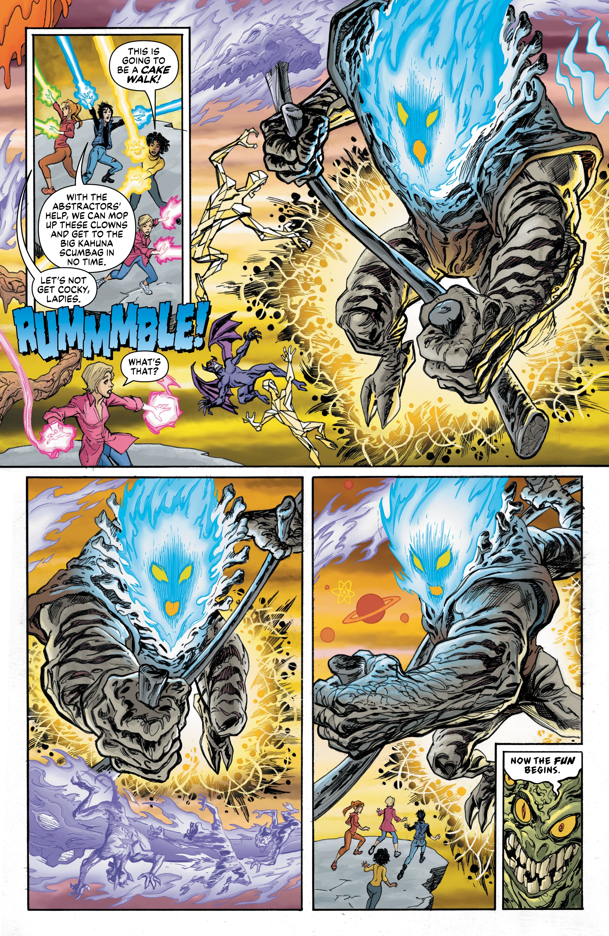 Read online Girls of Dimension 13 comic -  Issue #5 - 12