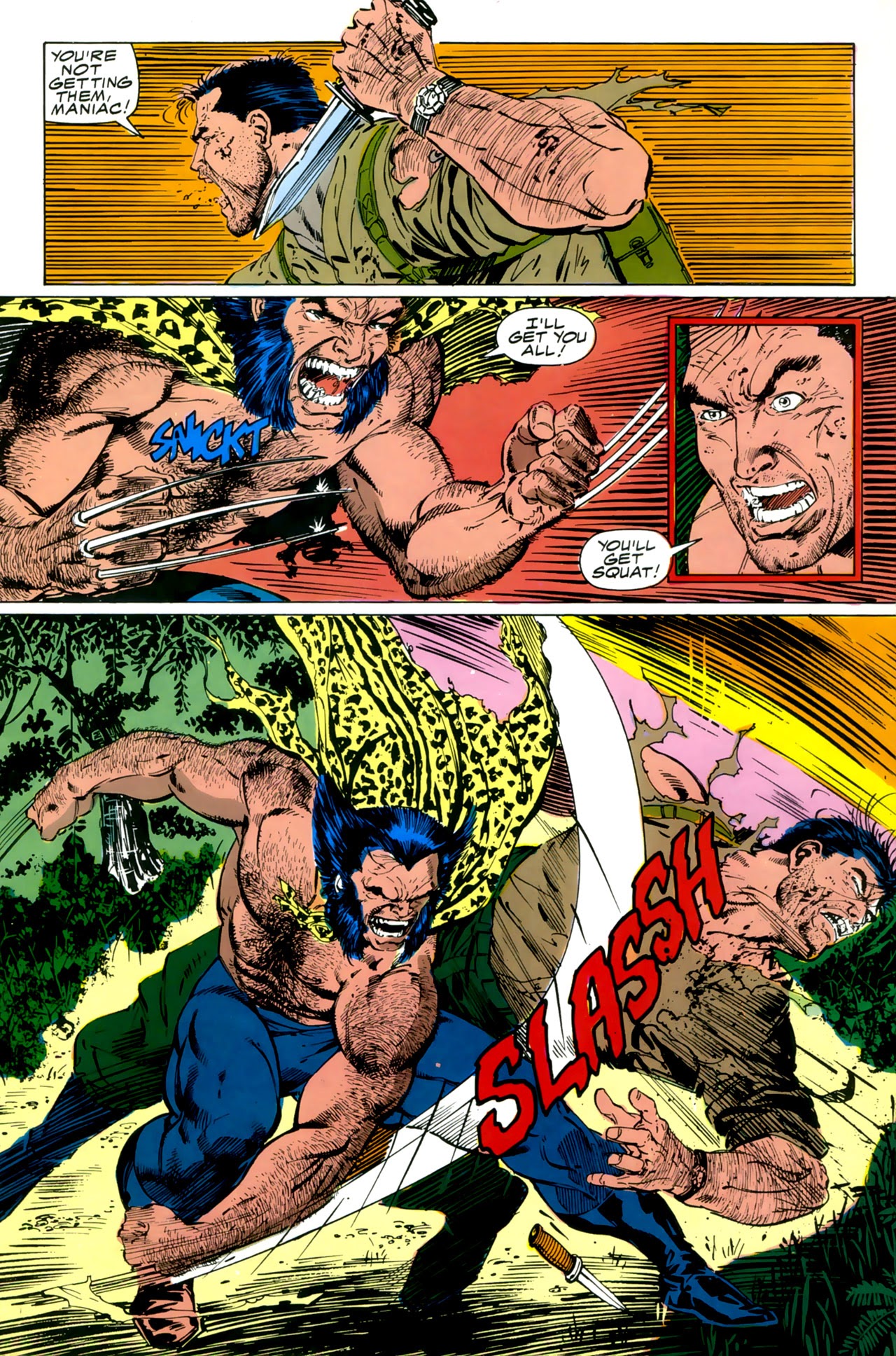 Read online The Punisher and Wolverine in African Saga comic -  Issue # Full - 25