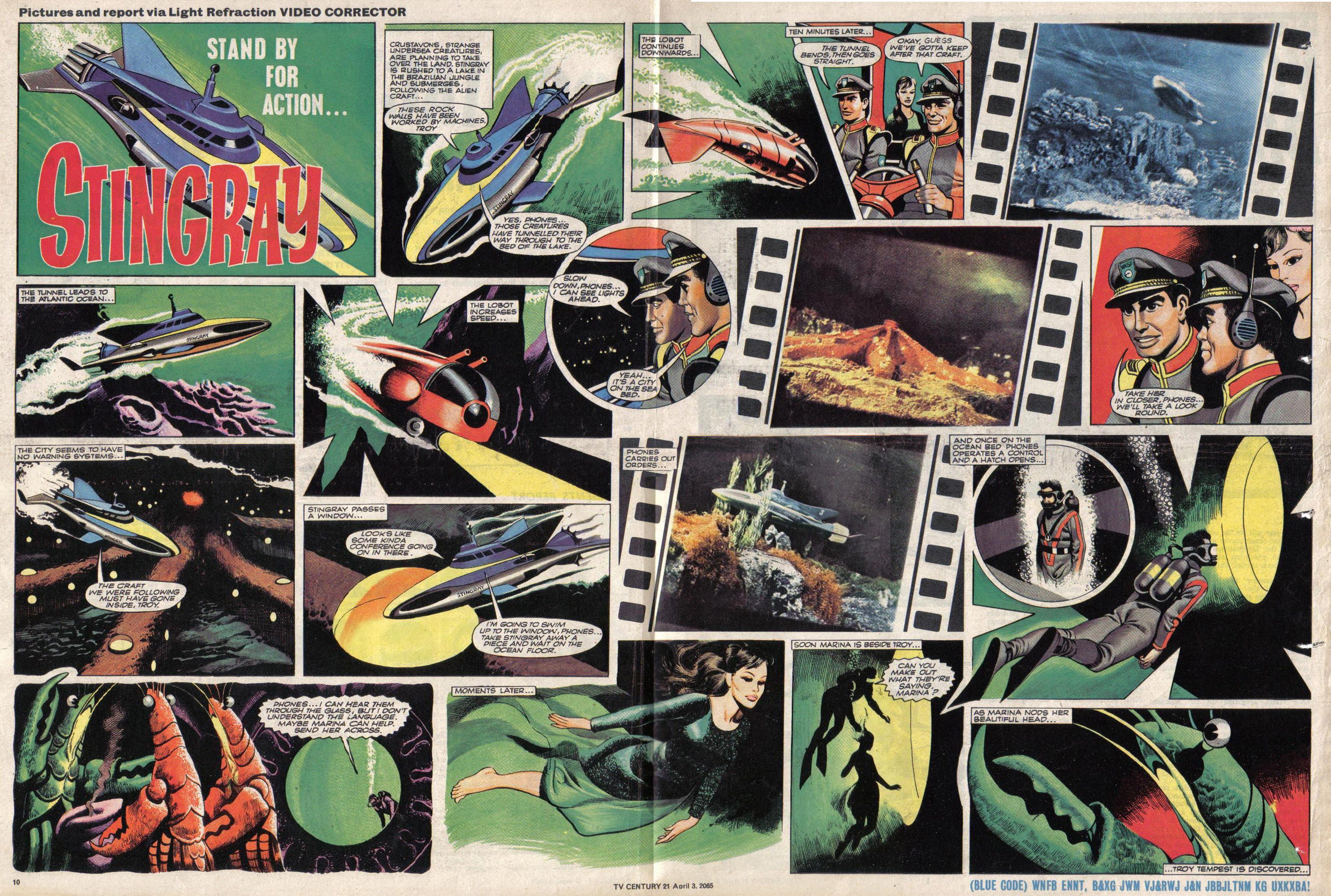 Read online TV Century 21 (TV 21) comic -  Issue #11 - 10