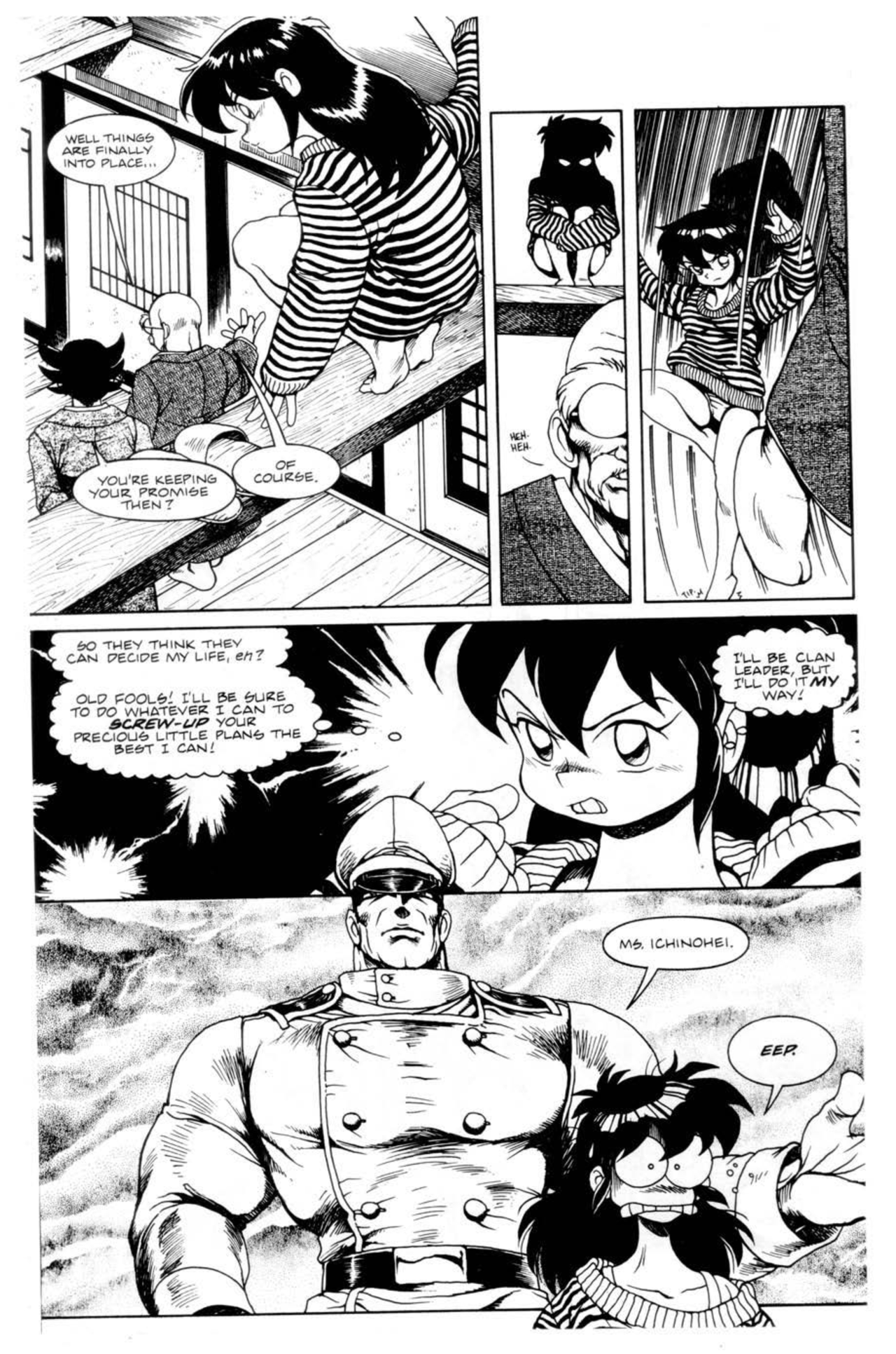 Read online Ninja High School (1986) comic -  Issue #0 - 21