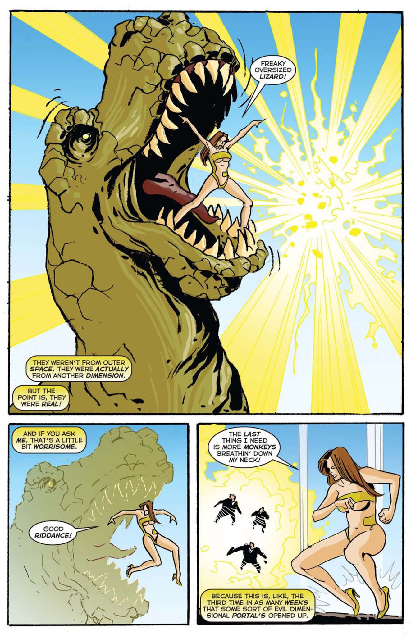 Read online The Sensational G-Girl comic -  Issue #2 - 6