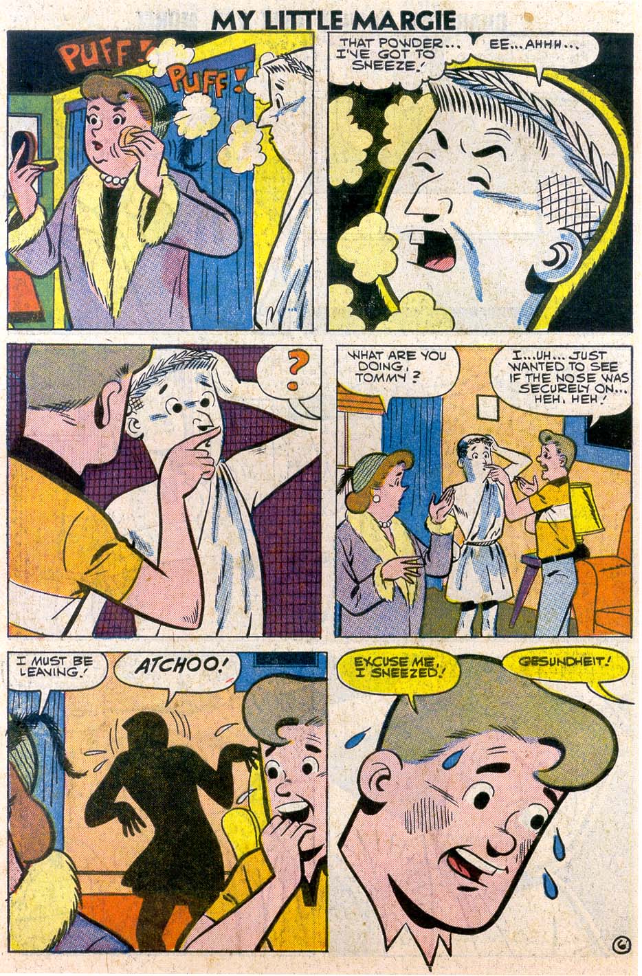Read online My Little Margie (1954) comic -  Issue #30 - 29