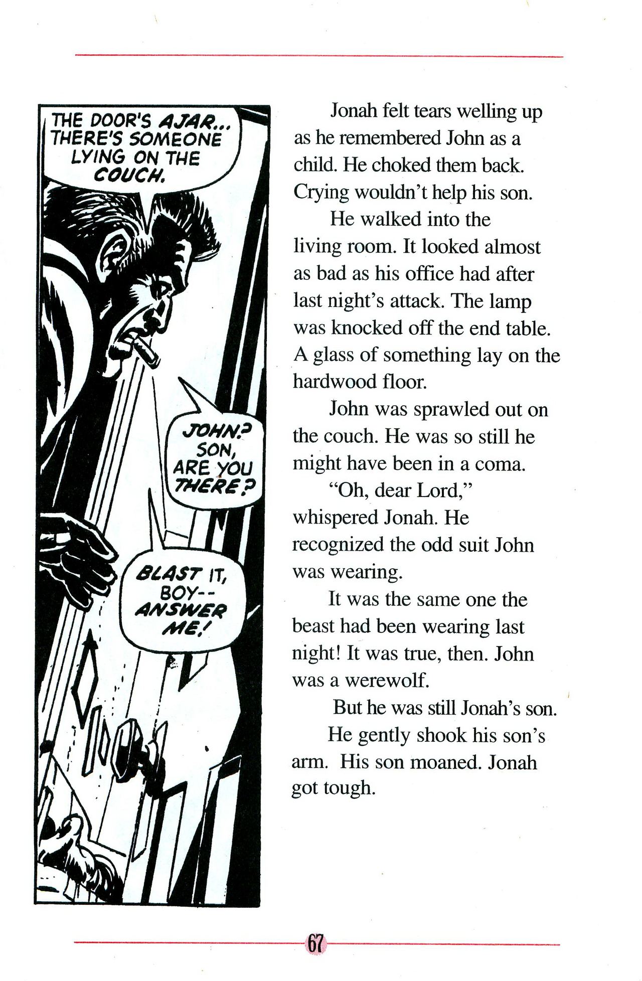 Read online Marvel Chillers: The Mark of the Man-Wolf comic -  Issue # Full - 69