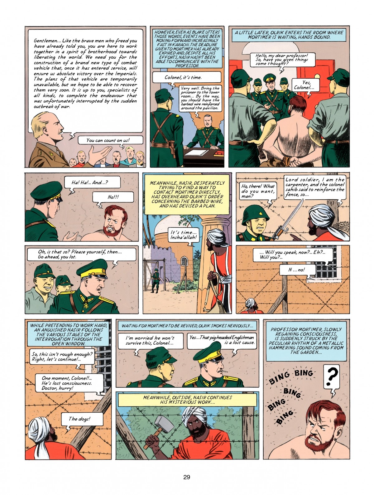 Read online Blake & Mortimer comic -  Issue #16 - 29