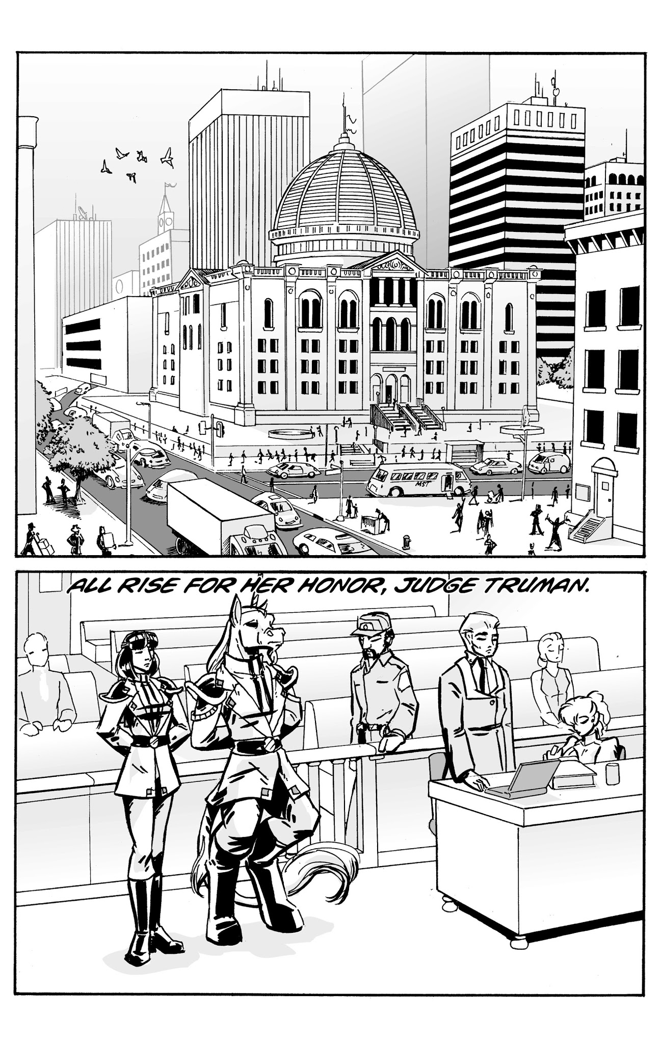 Read online Bureau of Mana Investigation comic -  Issue #8 - 17