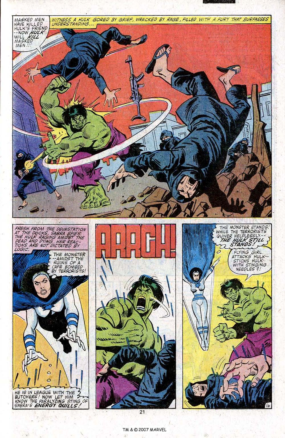 Read online The Incredible Hulk (1968) comic -  Issue #256 - 23