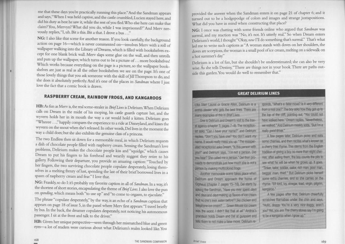 The Sandman Companion issue TPB - Page 99
