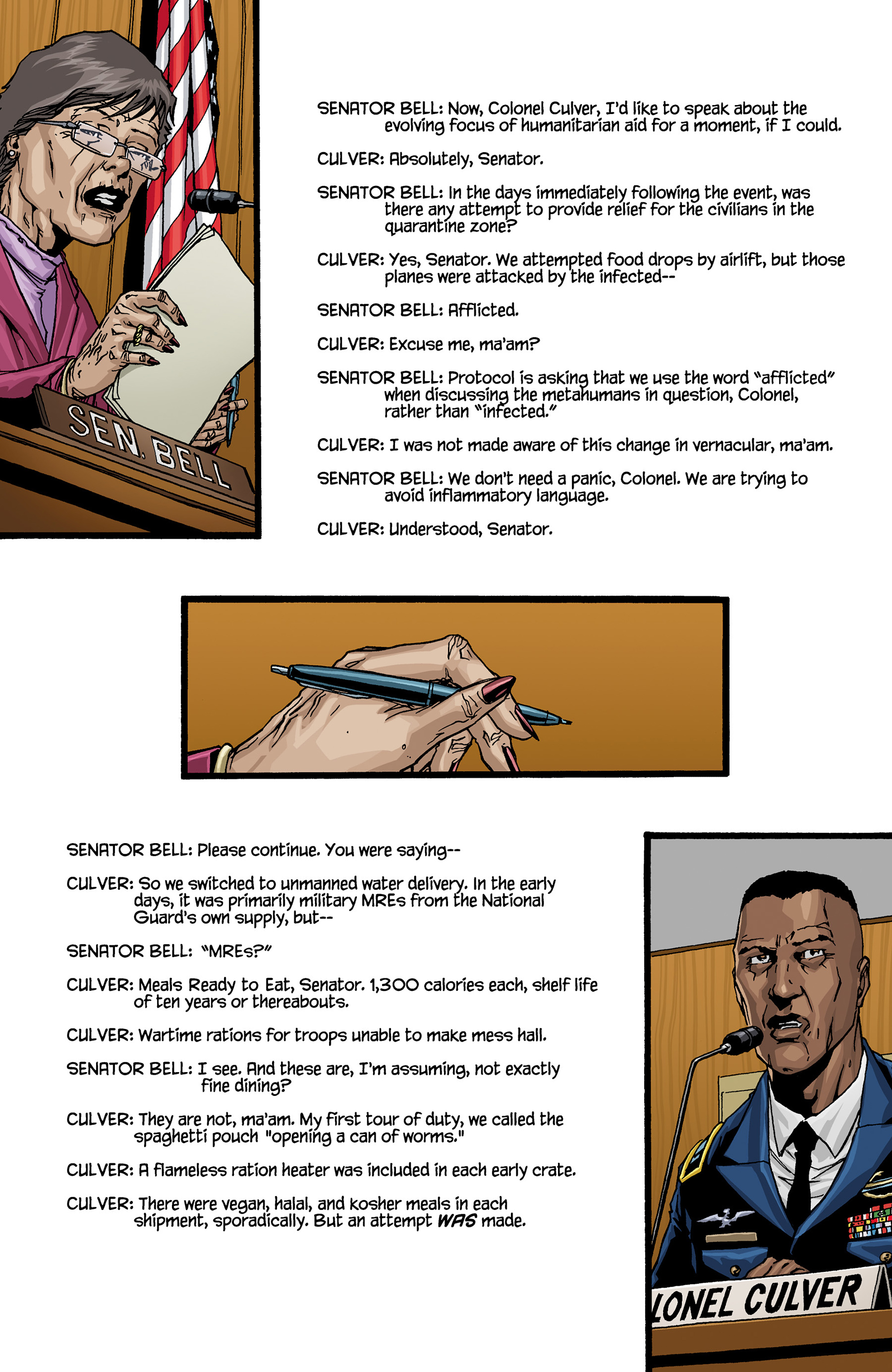 Read online Leaving Megalopolis: Surviving Megalopolis comic -  Issue #2 - 7