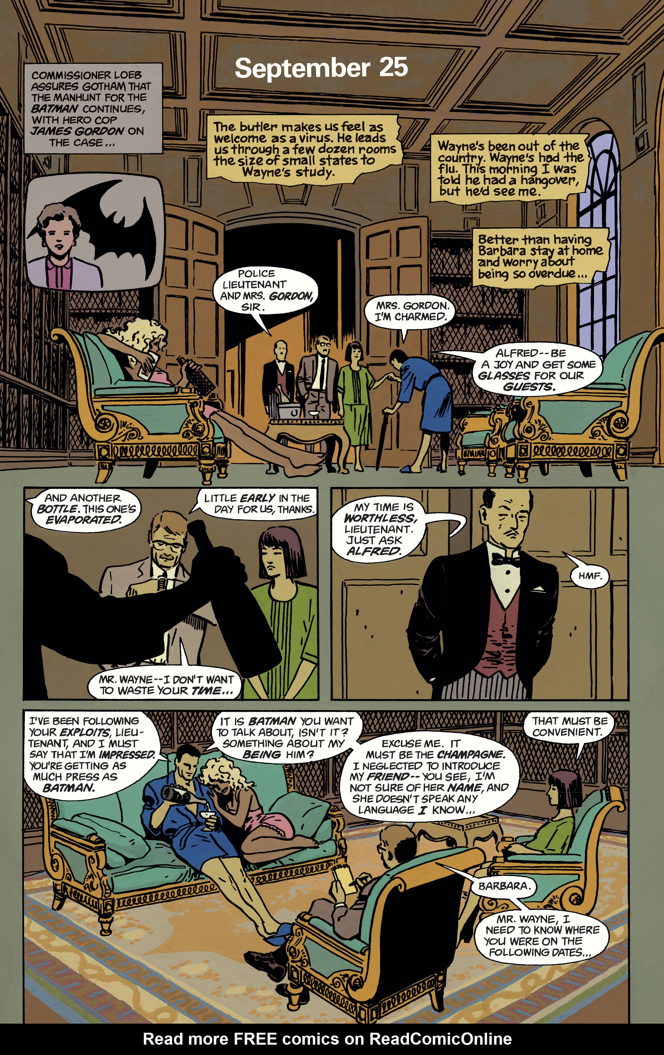 Read online Batman: Year One: The Deluxe Edition comic -  Issue # TPB - 91