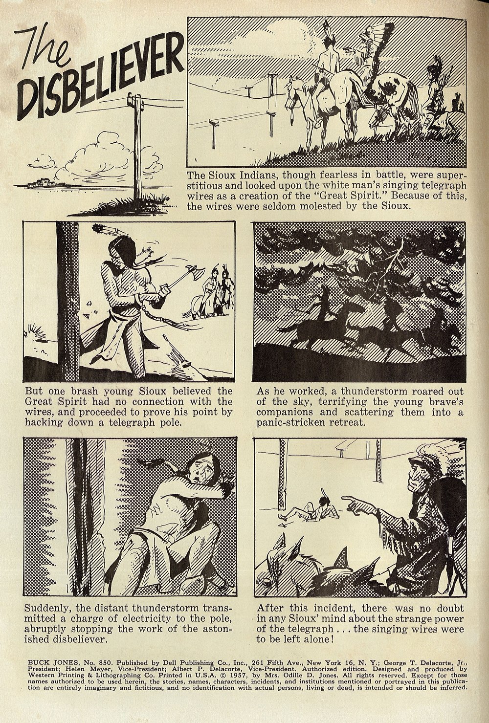 Read online Four Color Comics comic -  Issue #850 - 2