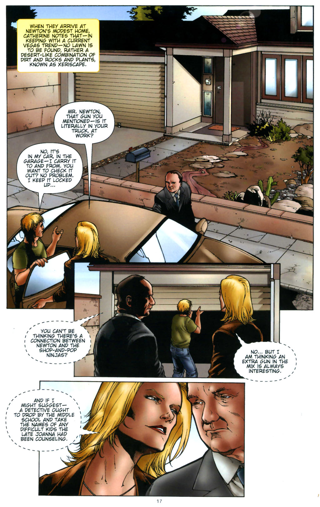 Read online CSI: Crime Scene Investigation: Demon House comic -  Issue #4 - 14