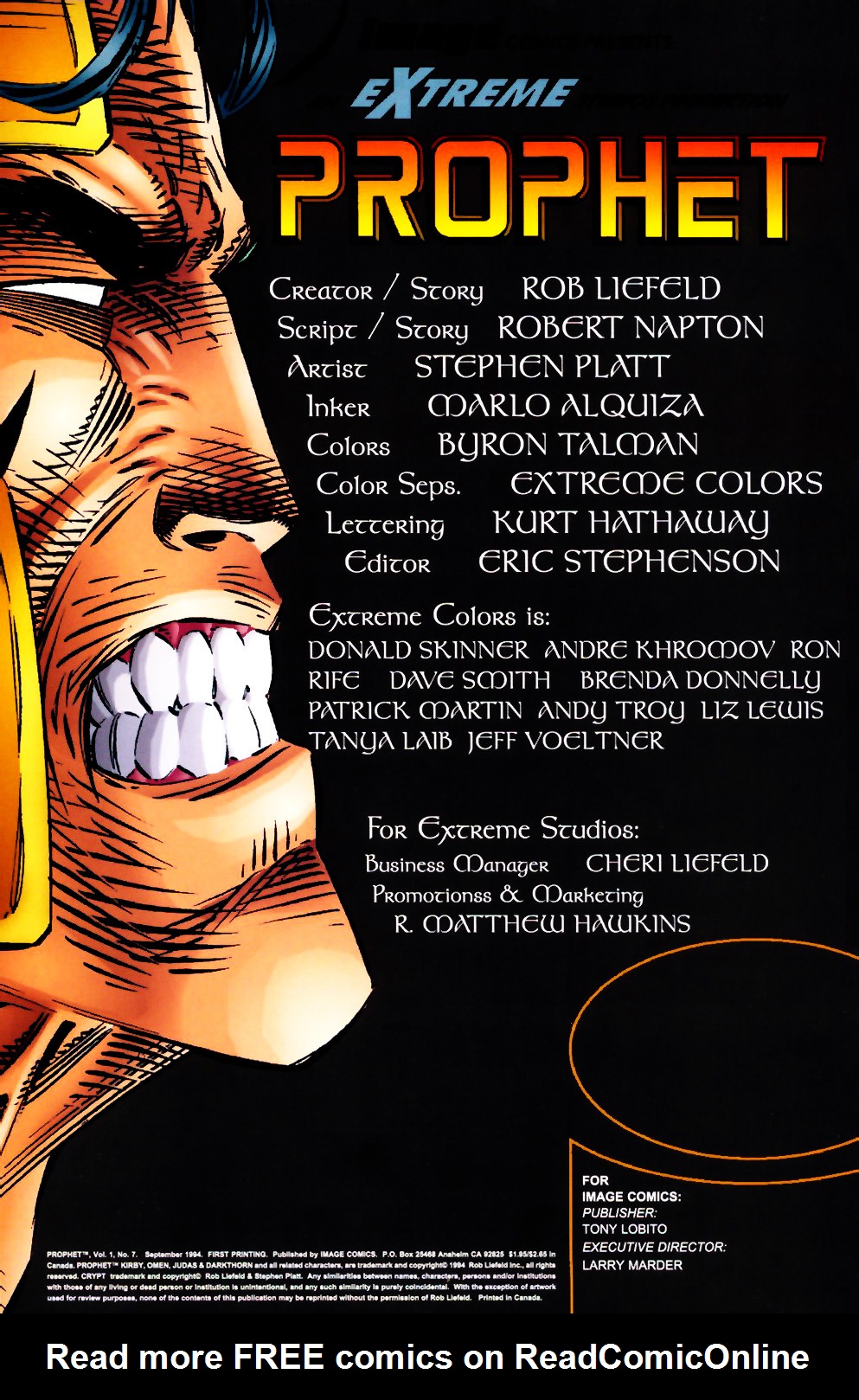 Read online Prophet (1993) comic -  Issue #7 - 2