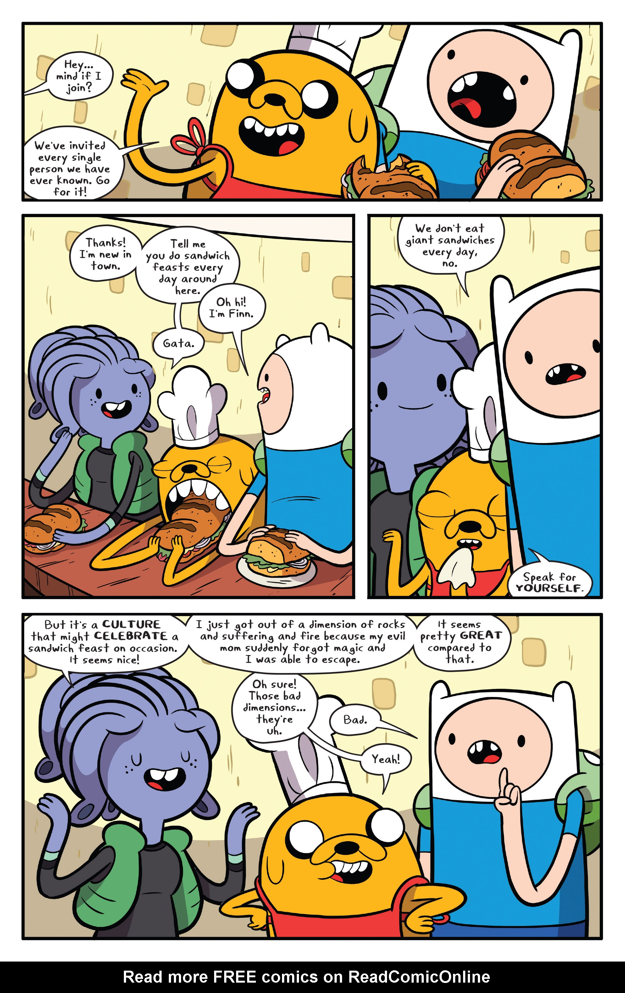 Read online Adventure Time comic -  Issue #61 - 21