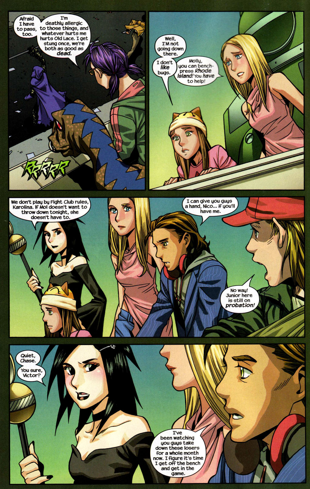 Read online Runaways (2005) comic -  Issue #7 - 4