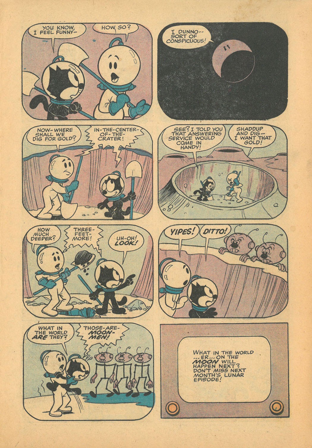 Read online Felix the Cat (1955) comic -  Issue #100 - 35