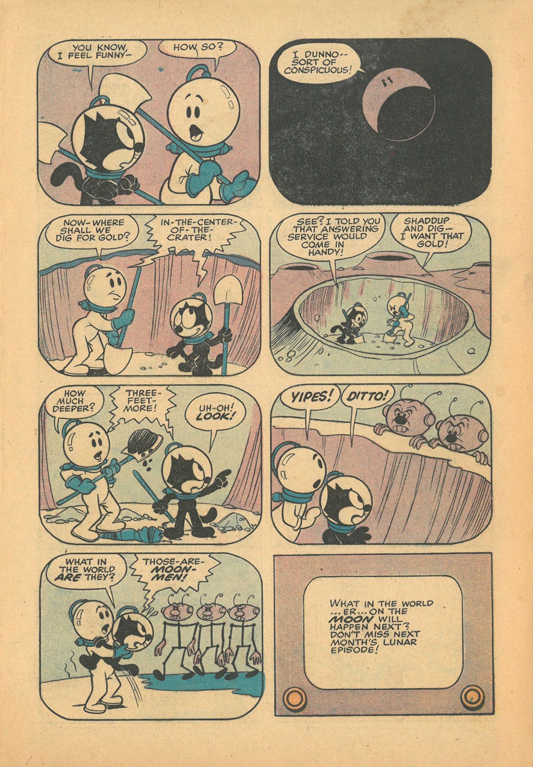 Read online Felix the Cat (1955) comic -  Issue #100 - 35