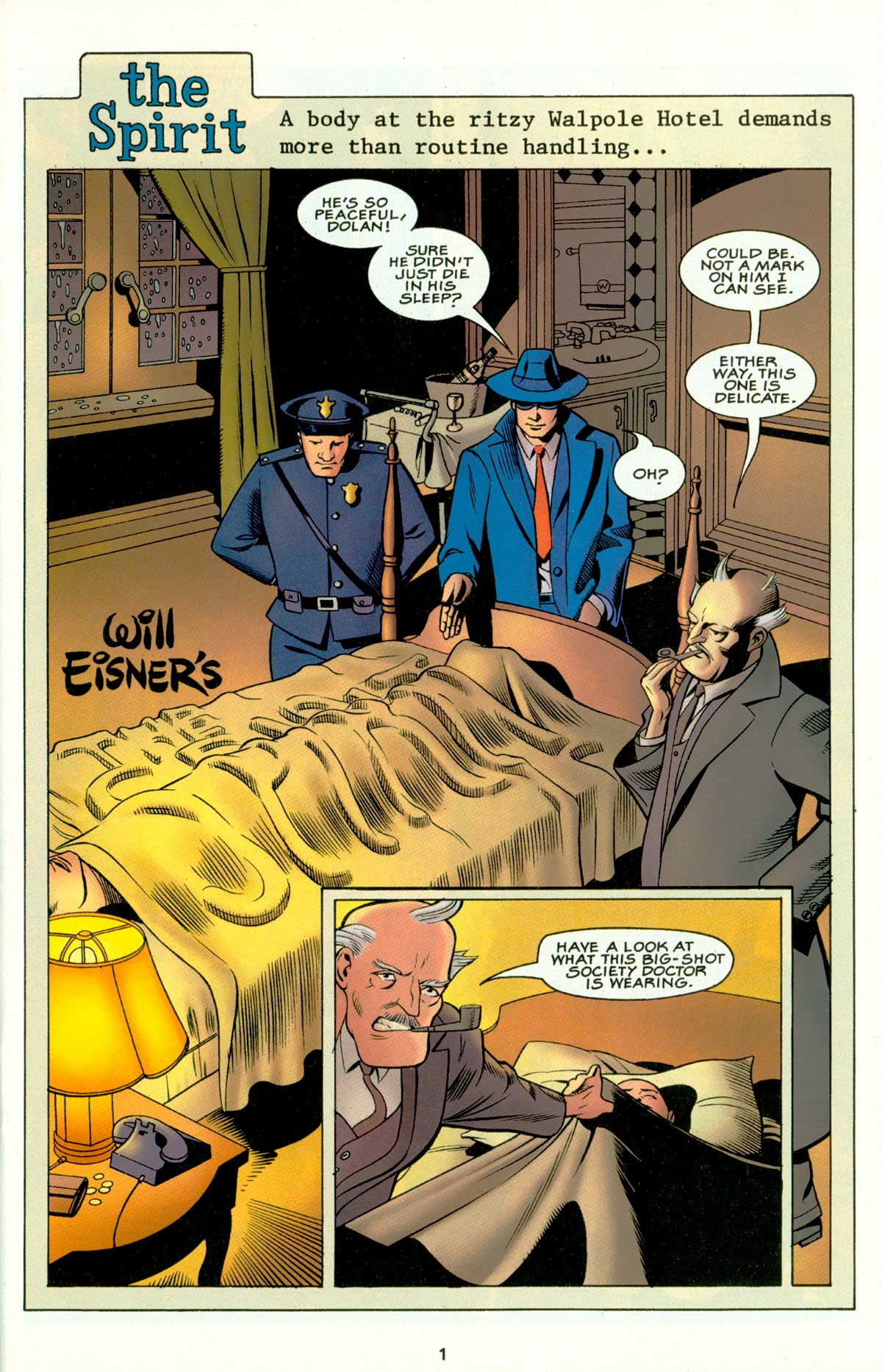 Read online The Spirit: The New Adventures comic -  Issue #5 - 3