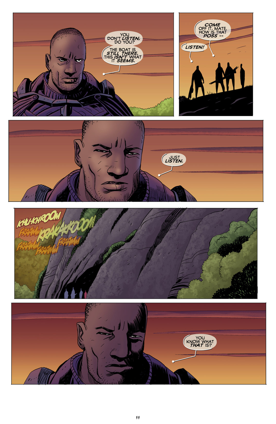 Read online Crysis comic -  Issue #5 - 14