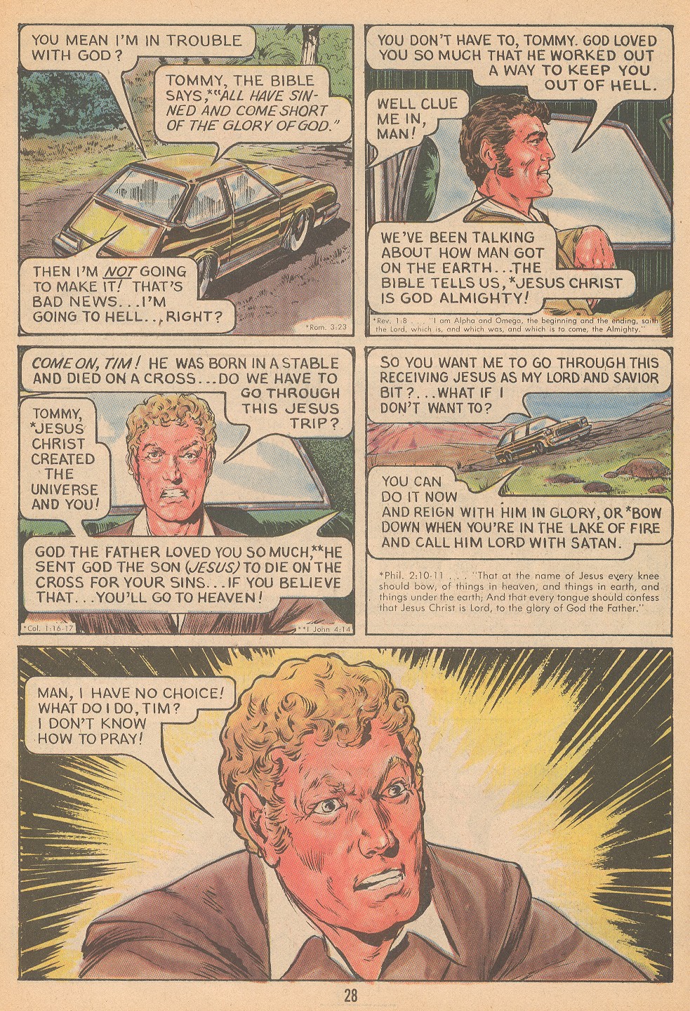 Read online The Crusaders (1974) comic -  Issue #6 - 30