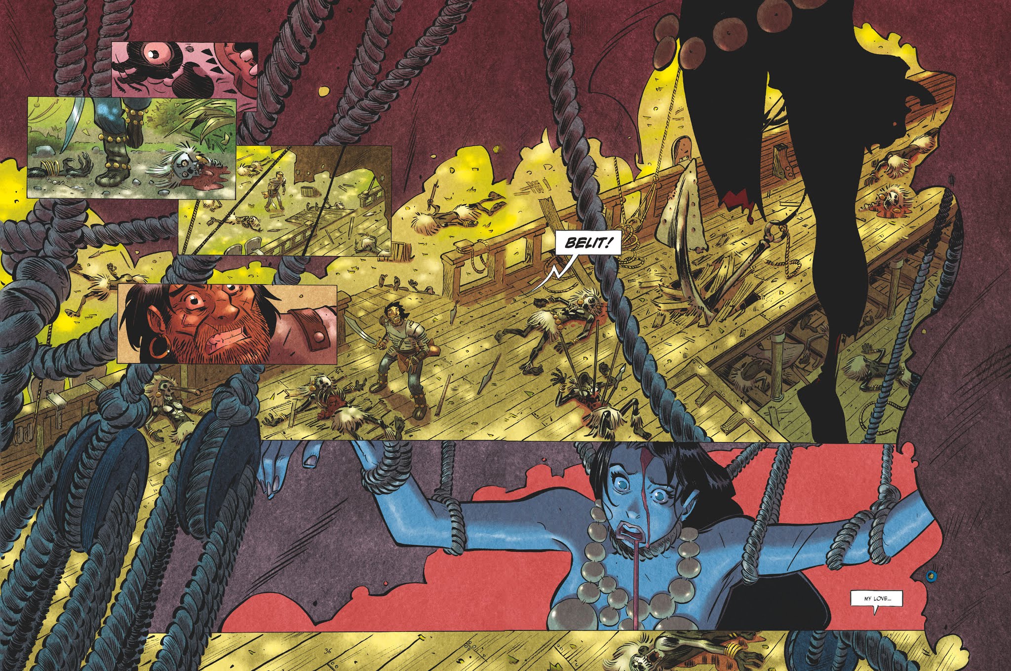 Read online Conan le Cimmérien - La Reine de la côte noire comic -  Issue #1 - 39