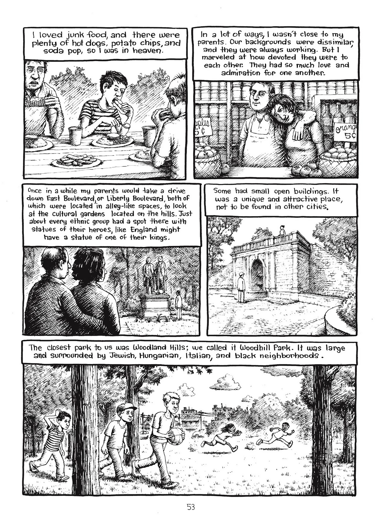 Read online Harvey Pekar's Cleveland comic -  Issue # TPB - 54