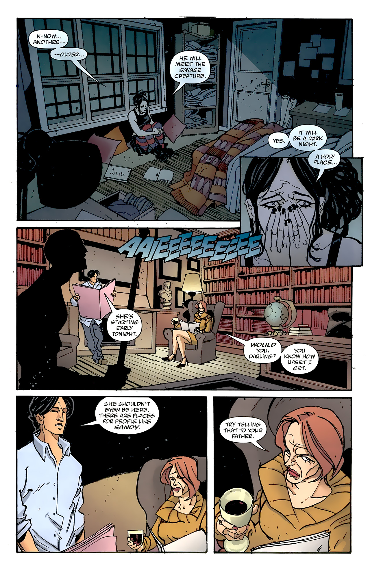 Read online Greek Street comic -  Issue #1 - 14