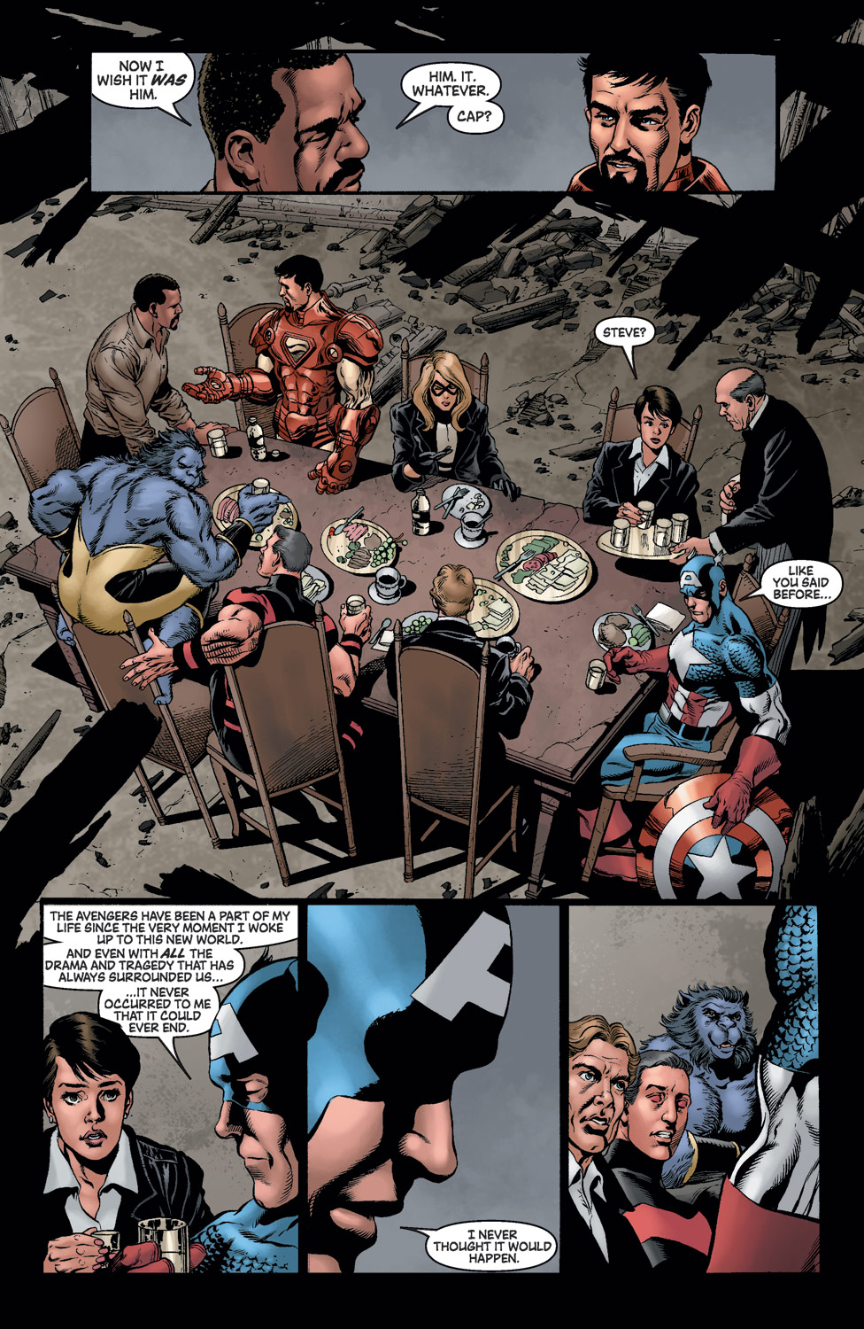 Read online Avengers Disassembled comic -  Issue #5 - 23