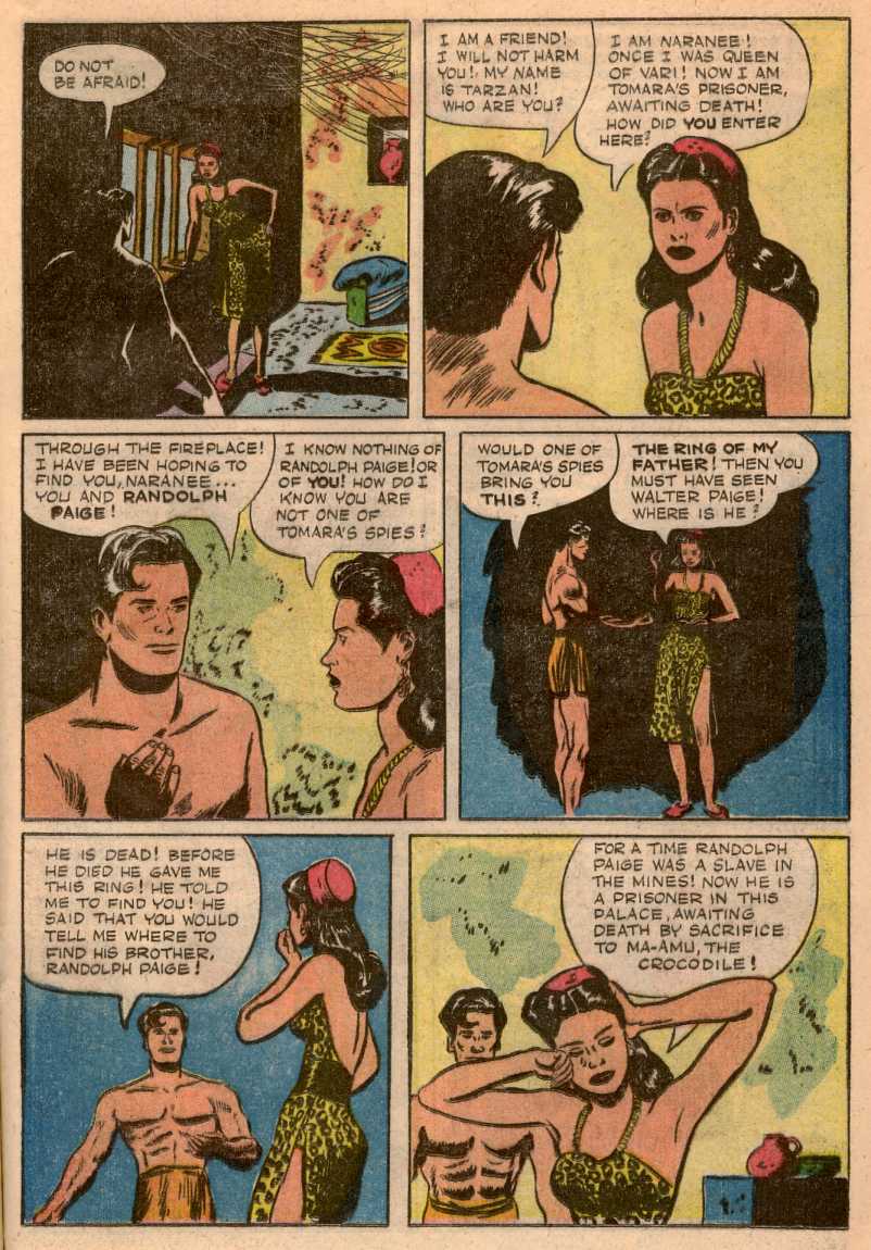 Read online Tarzan (1948) comic -  Issue #1 - 25