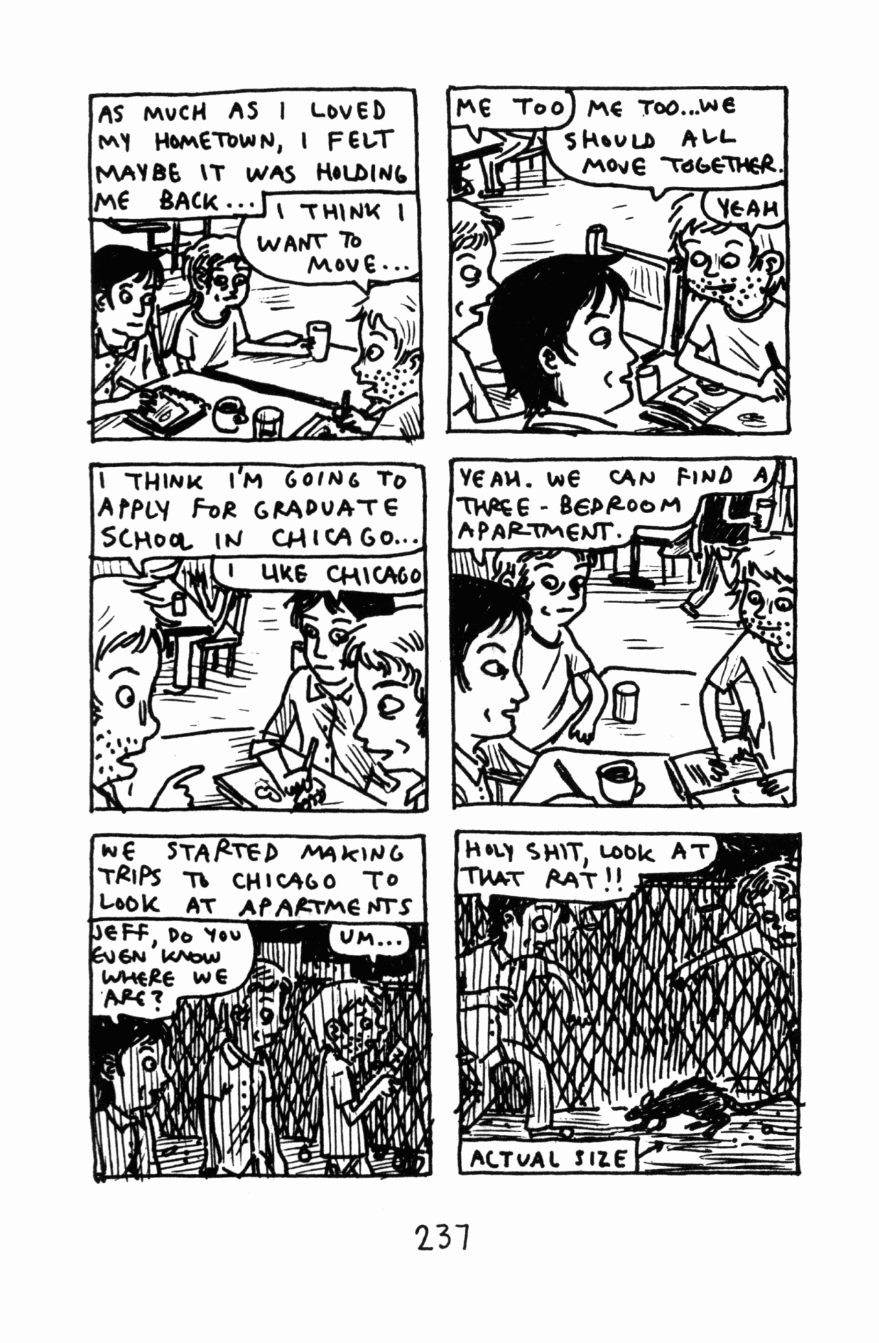 Read online Funny Misshapen Body: A Memoir comic -  Issue # TPB (Part 3) - 38