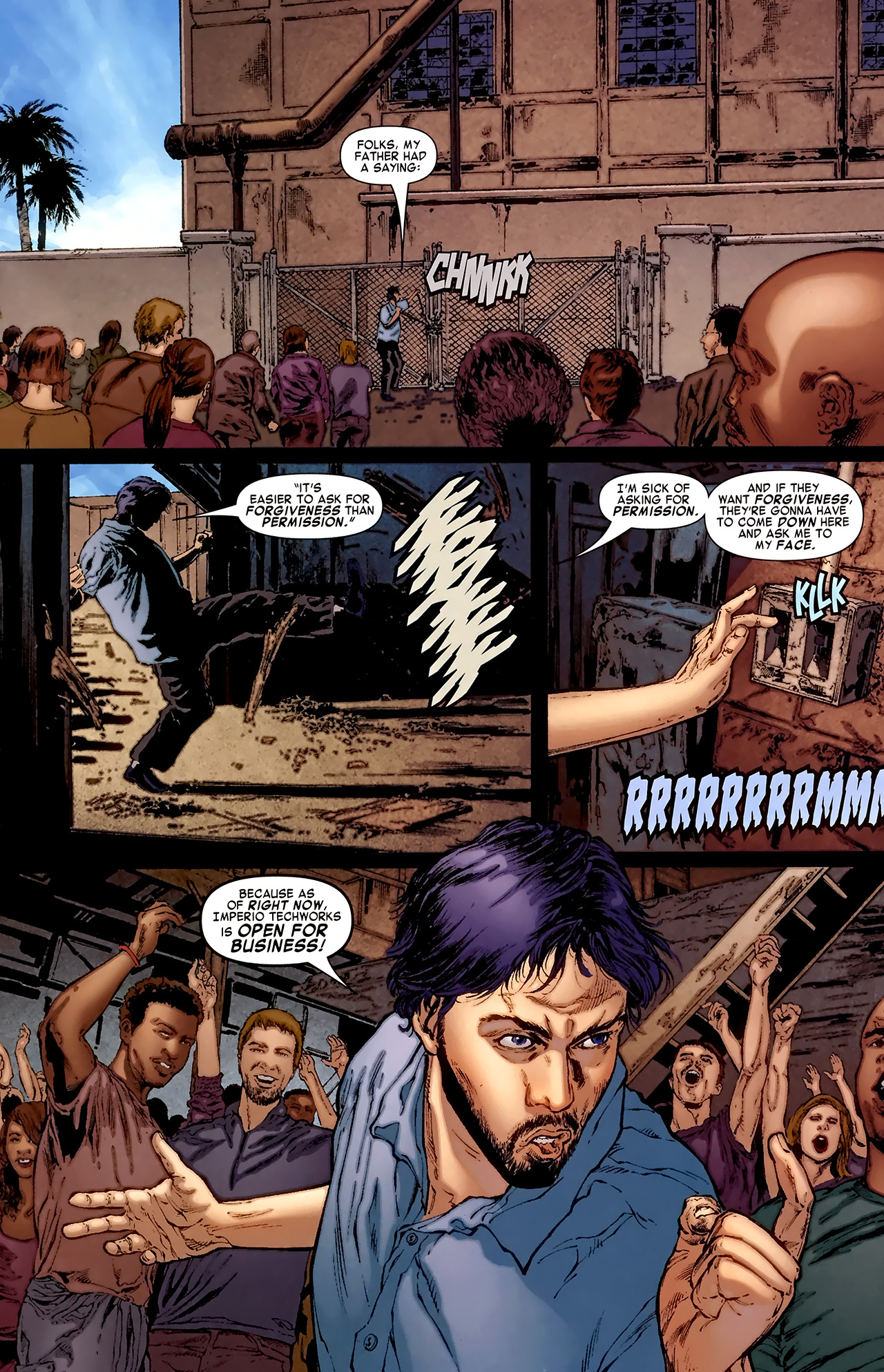 Read online Iron Man: Legacy comic -  Issue #9 - 12
