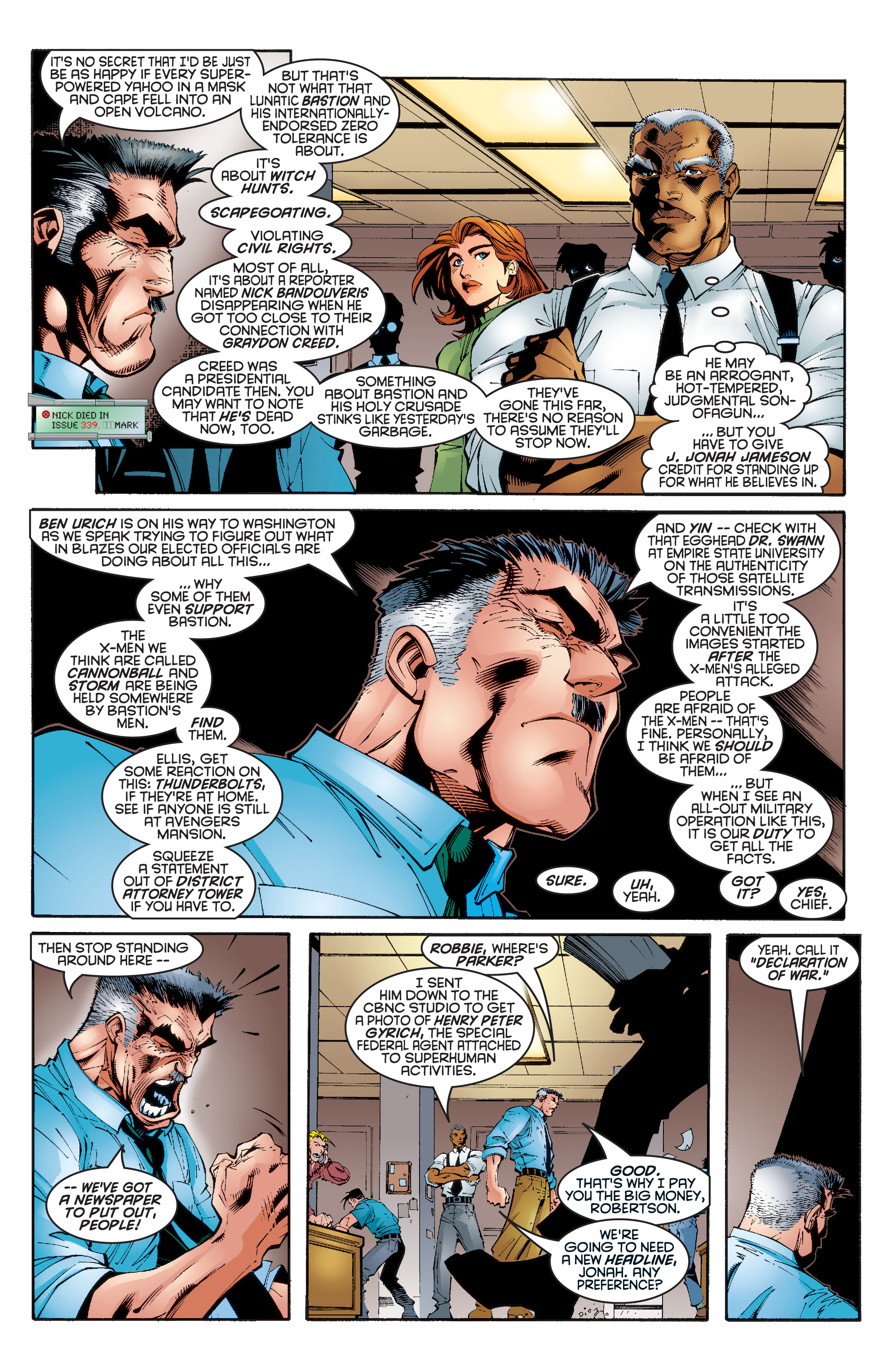 Read online X-Men Milestones: Operation Zero Tolerance comic -  Issue # TPB (Part 1) - 80