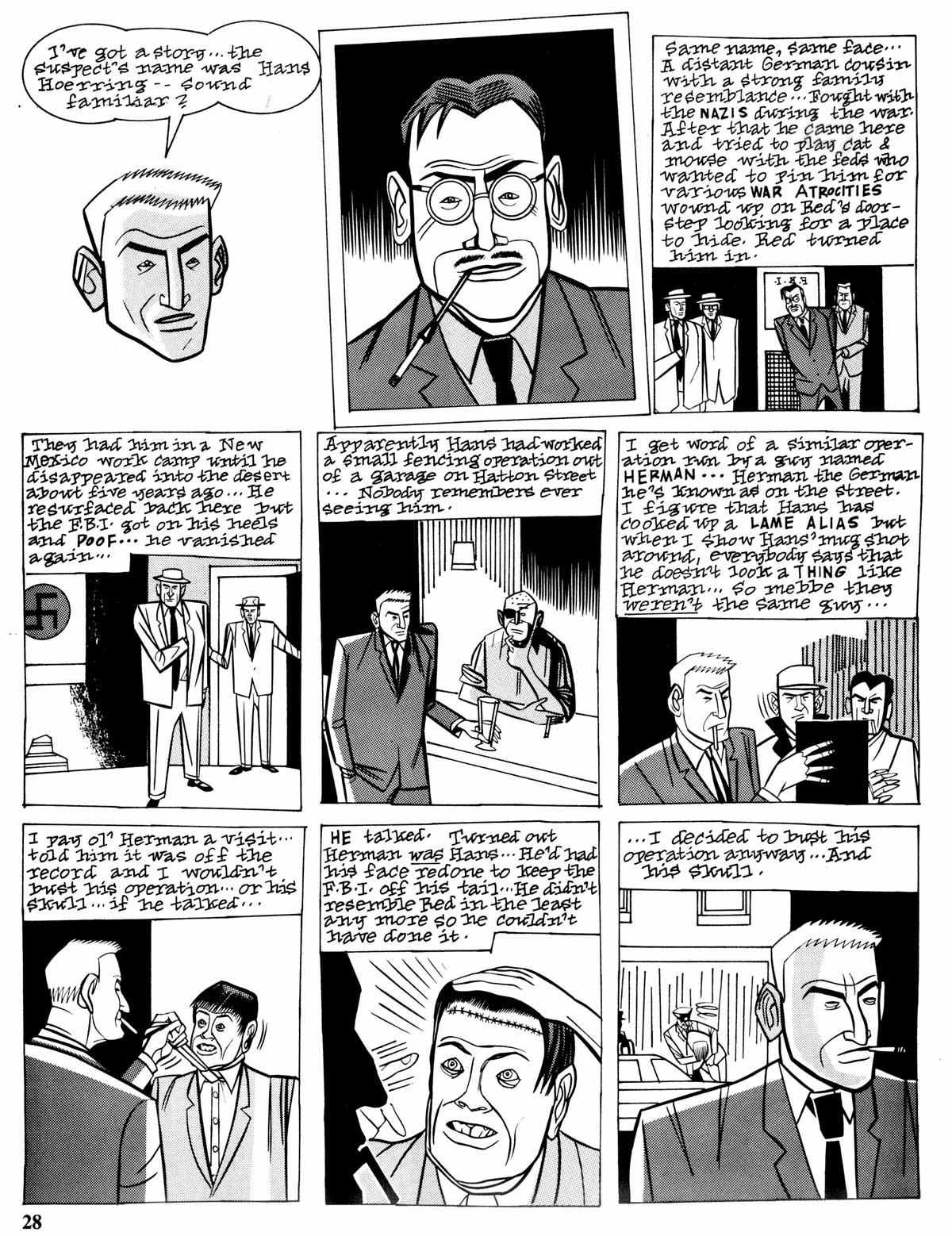 Read online Lloyd Llewellyn comic -  Issue #4 - 30