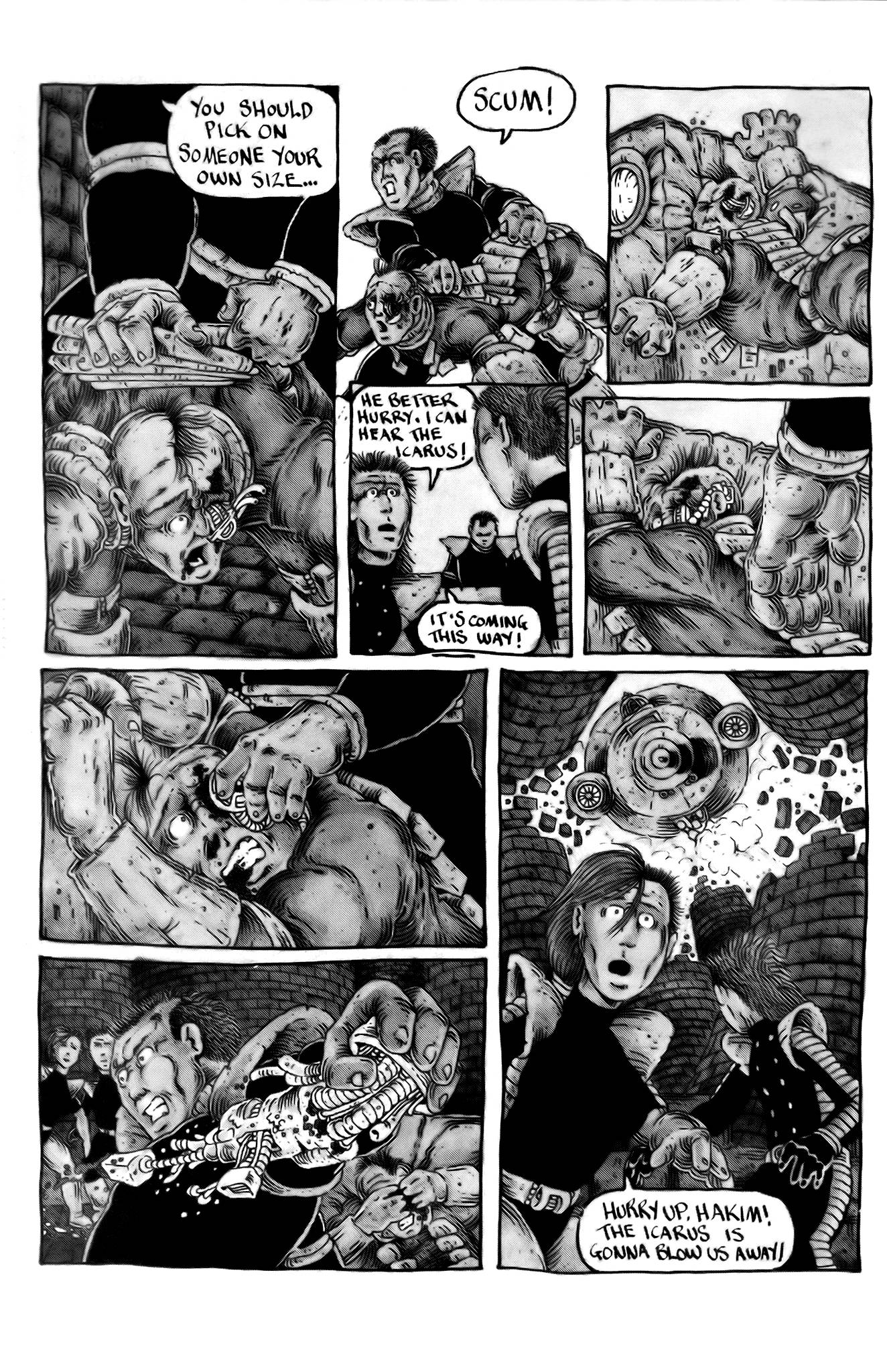 Read online Icarus comic -  Issue #3 - 30