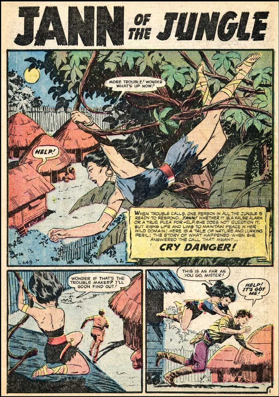 Read online Jann of the Jungle comic -  Issue #16 - 2