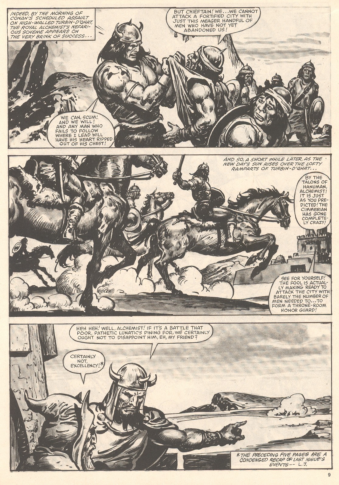Read online The Savage Sword Of Conan comic -  Issue #79 - 9