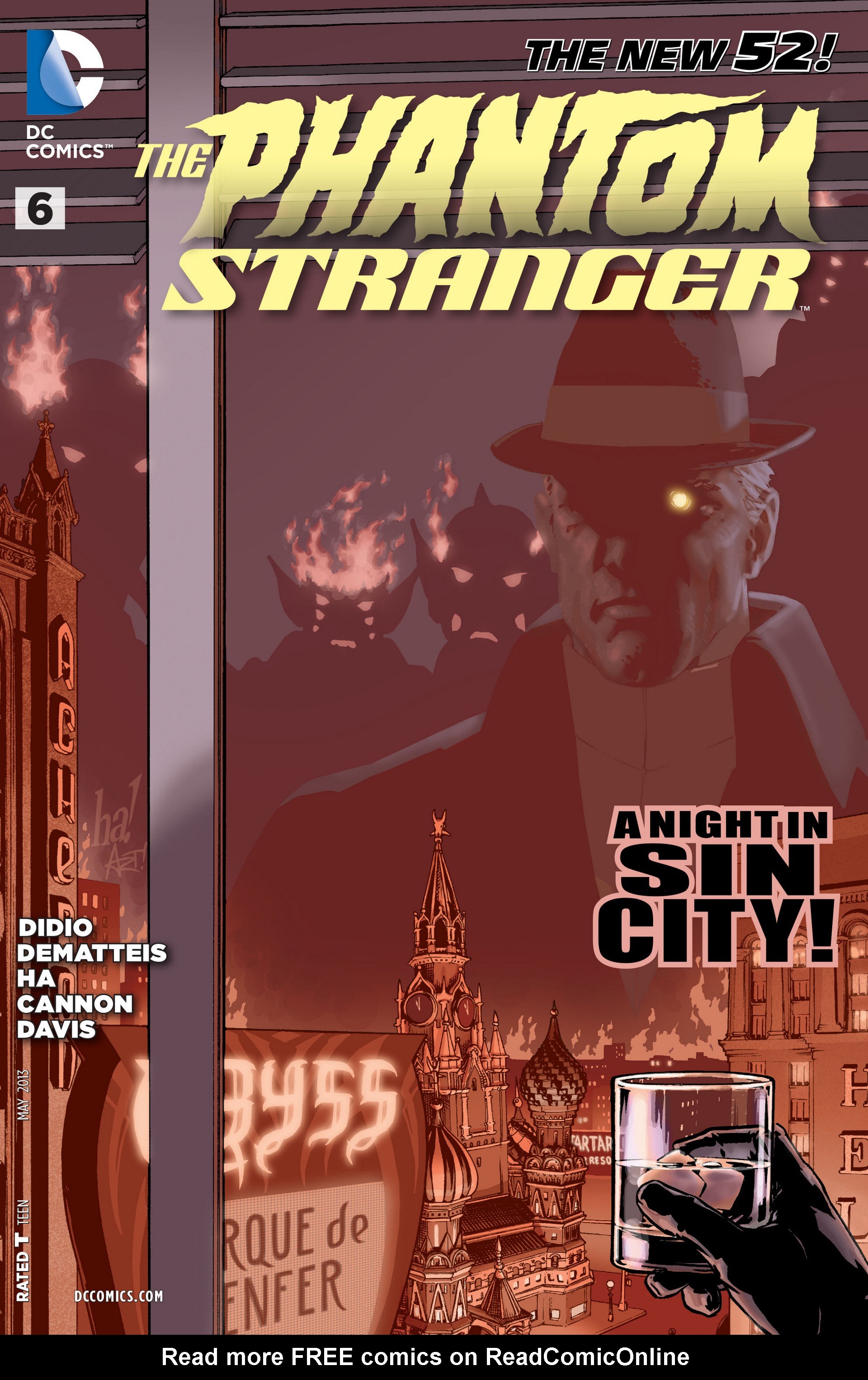 Read online The Phantom Stranger (2012) comic -  Issue #6 - 1