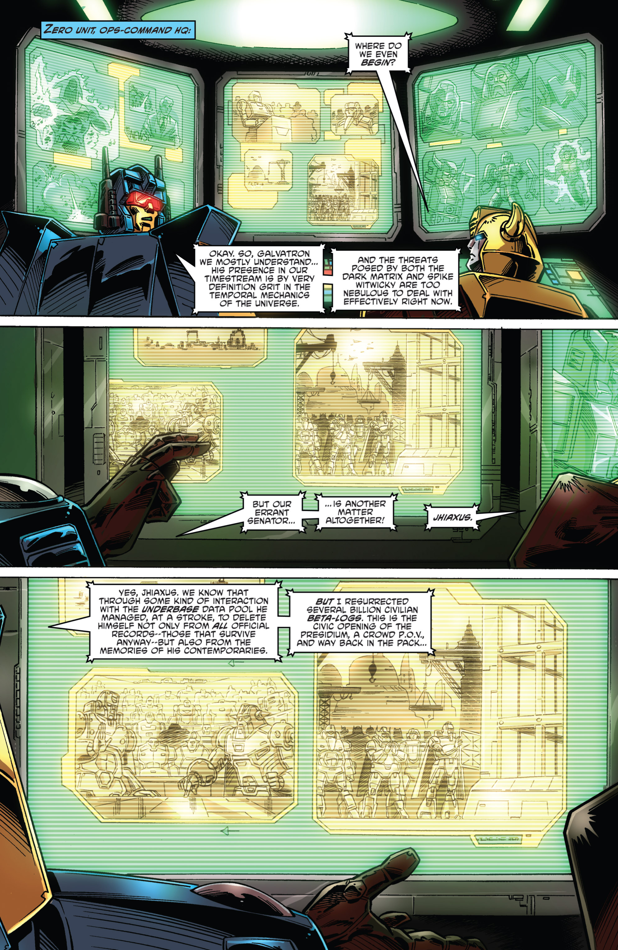 Read online The Transformers: Regeneration One comic -  Issue #96 - 19