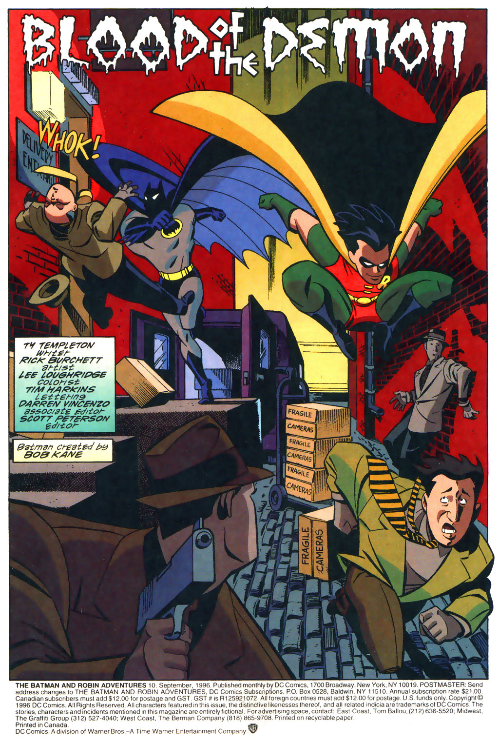Read online The Batman and Robin Adventures comic -  Issue #10 - 2