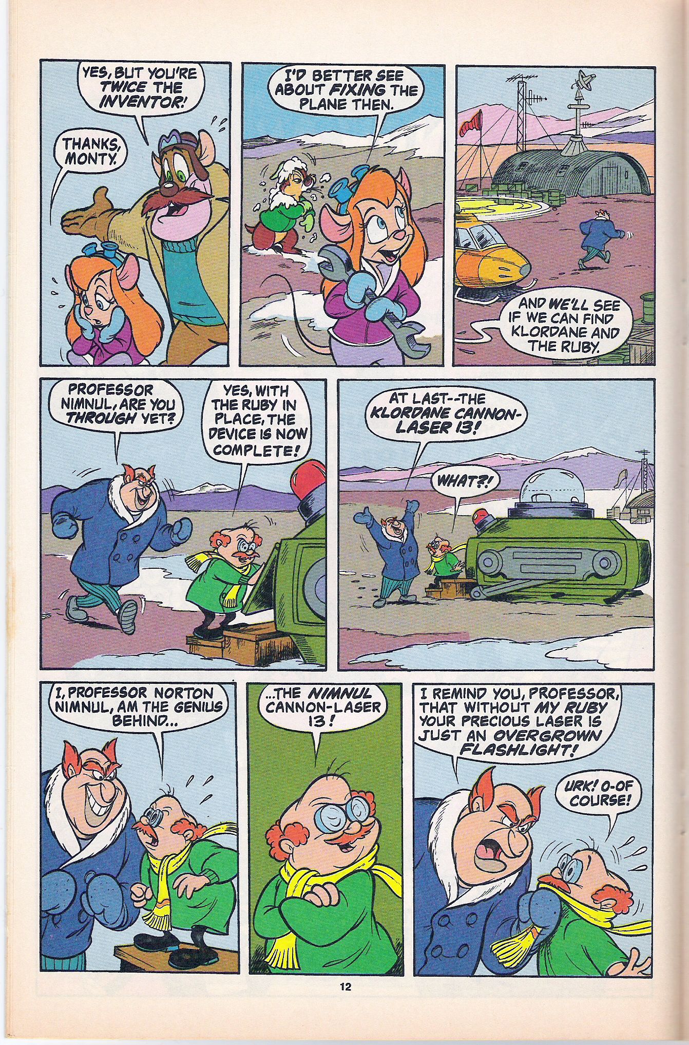 Read online Disney's Chip 'N Dale Rescue Rangers comic -  Issue #2 - 16