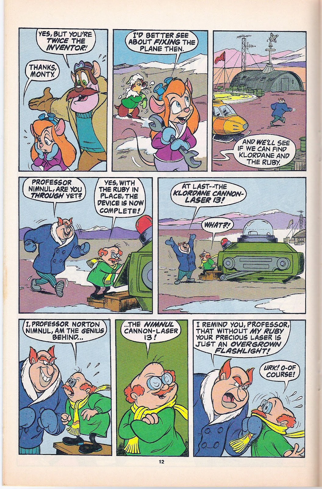 Disney's Chip 'N Dale Rescue Rangers issue 2 - Page 16