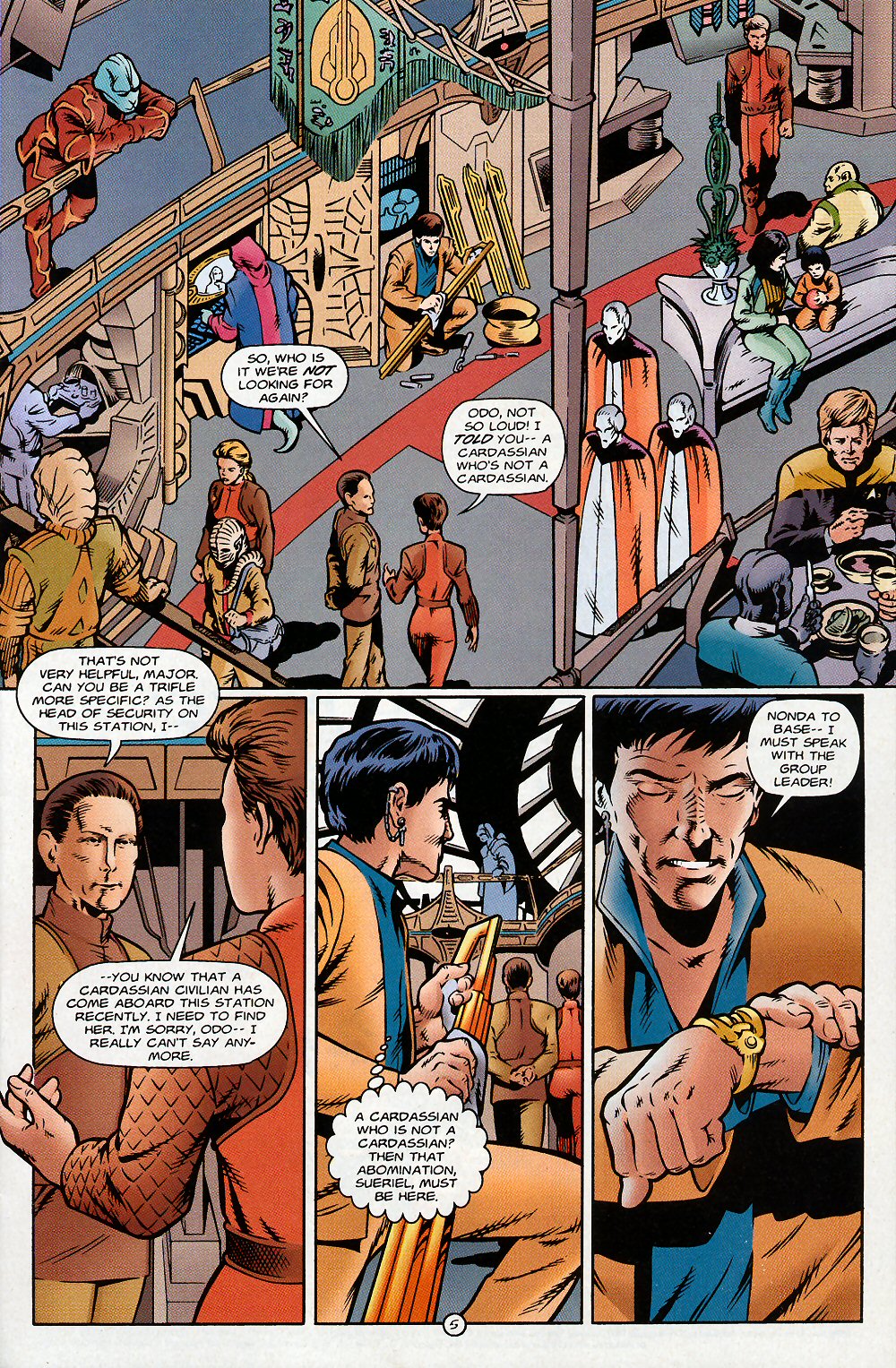 Read online Star Trek: Deep Space Nine (1993) comic -  Issue #17 - 5