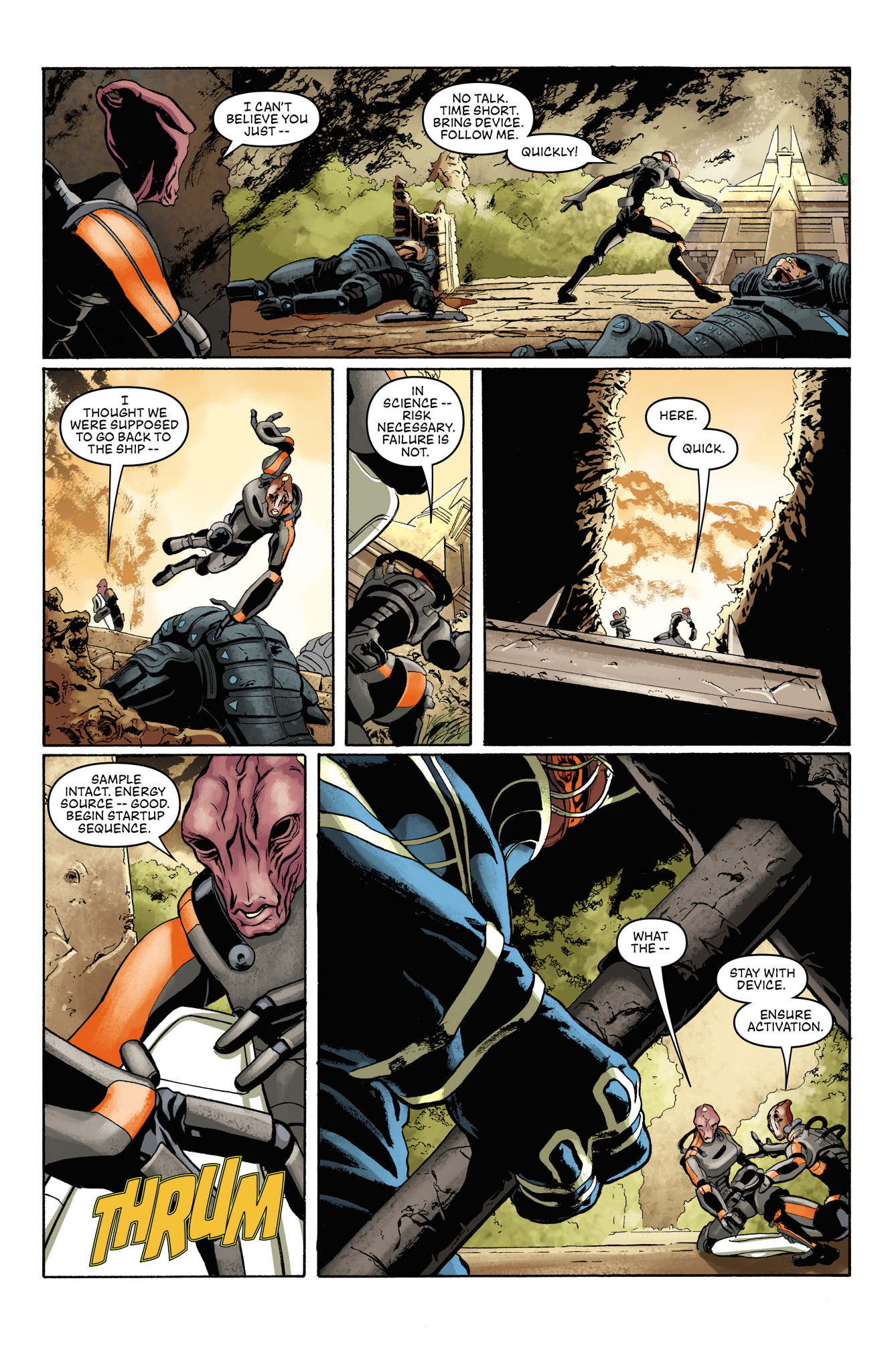 Read online Mass Effect: Foundation comic -  Issue #9 - 20