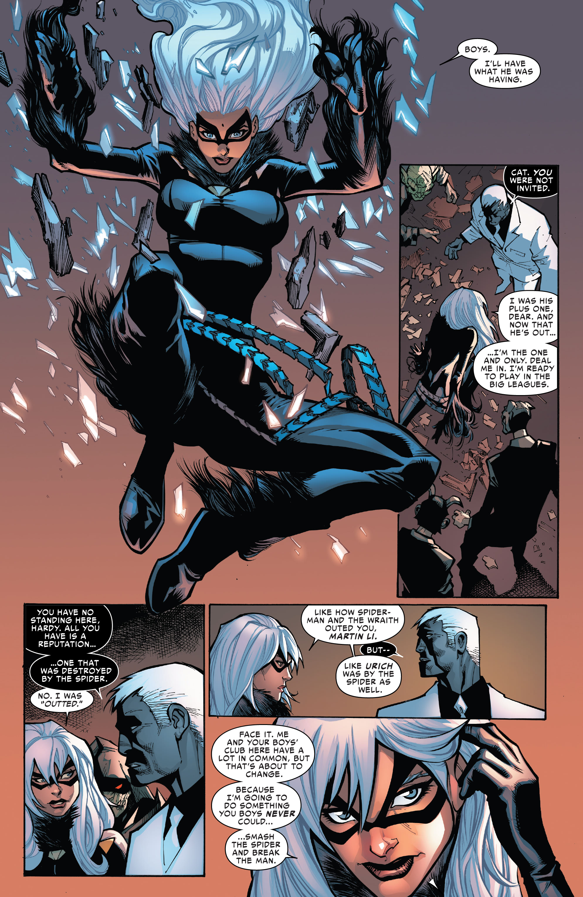Read online Silk: Out of the Spider-Verse comic -  Issue # TPB 1 (Part 1) - 32