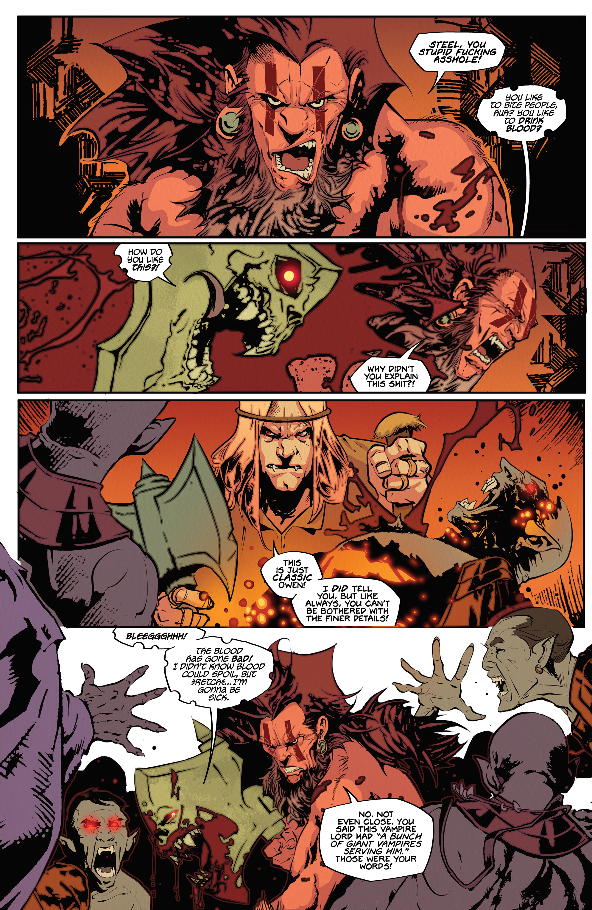 Read online Barbaric: Axe to Grind comic -  Issue #1 - 3