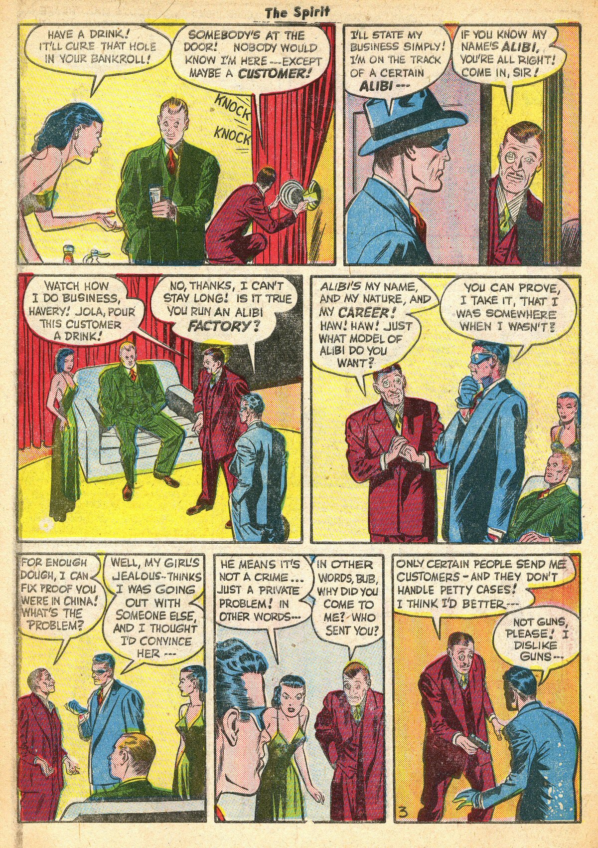 Read online The Spirit (1944) comic -  Issue #14 - 5