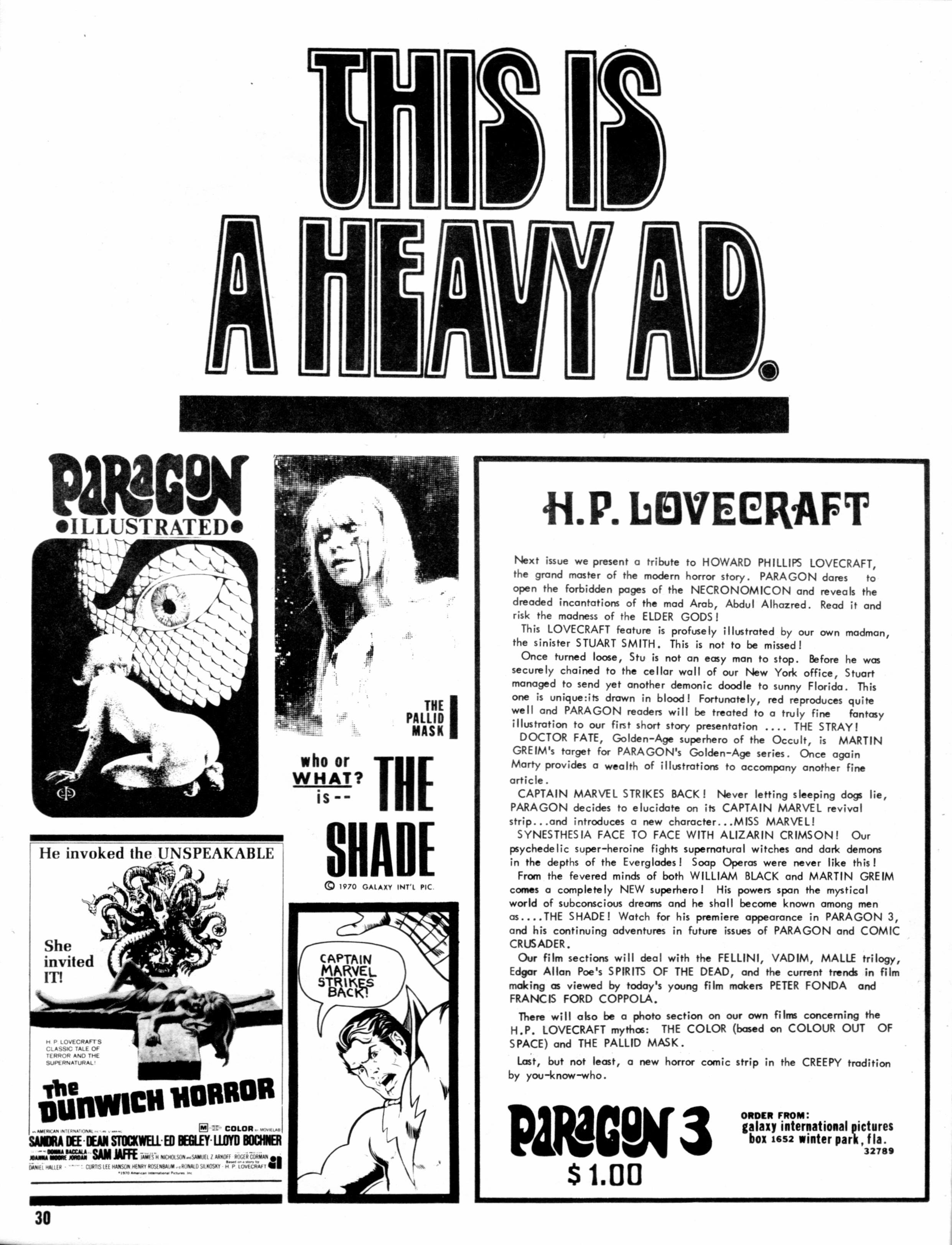 Read online Paragon Illustrated (1969) comic -  Issue #2 - 36