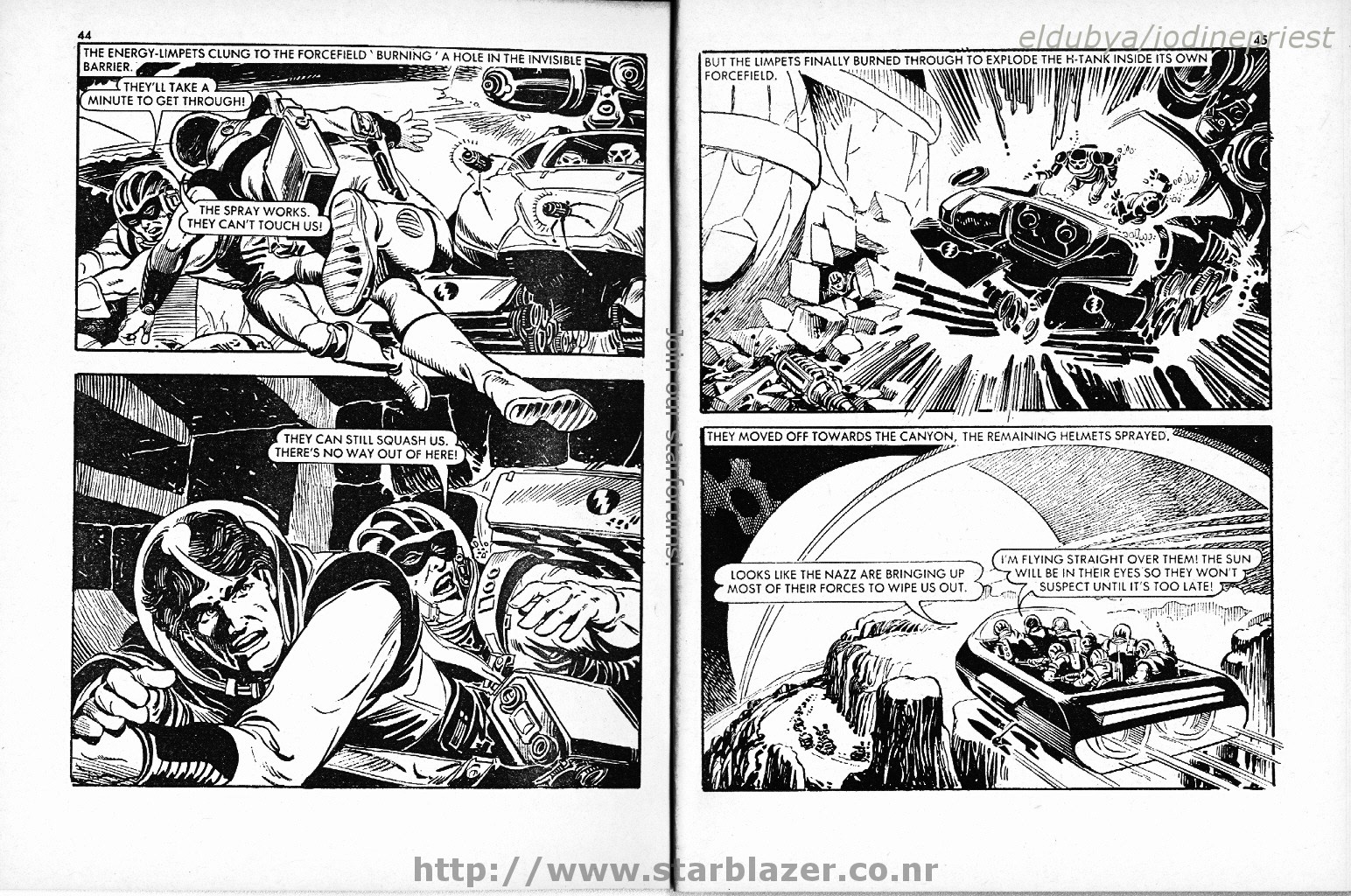 Read online Starblazer comic -  Issue #143 - 24