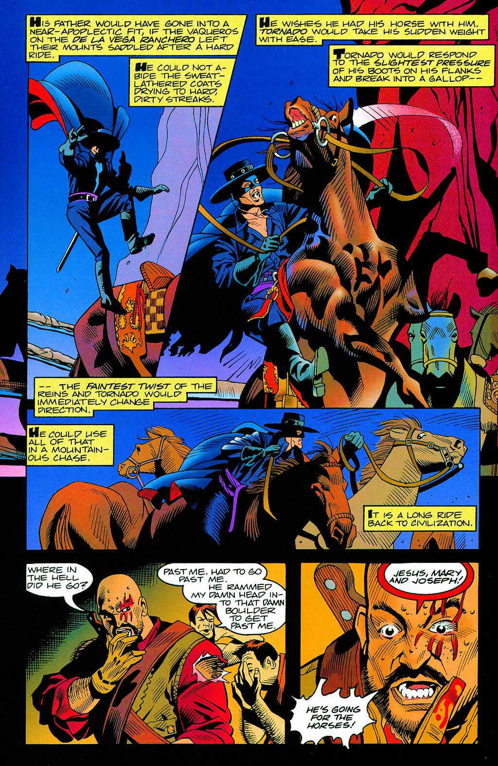 Read online Zorro (1993) comic -  Issue #1 - 19
