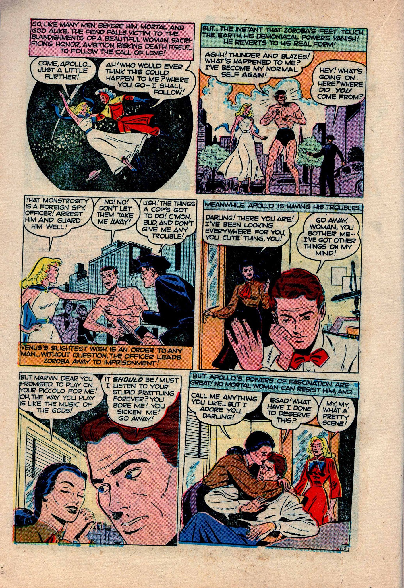 Read online Venus (1948) comic -  Issue #9 - 22